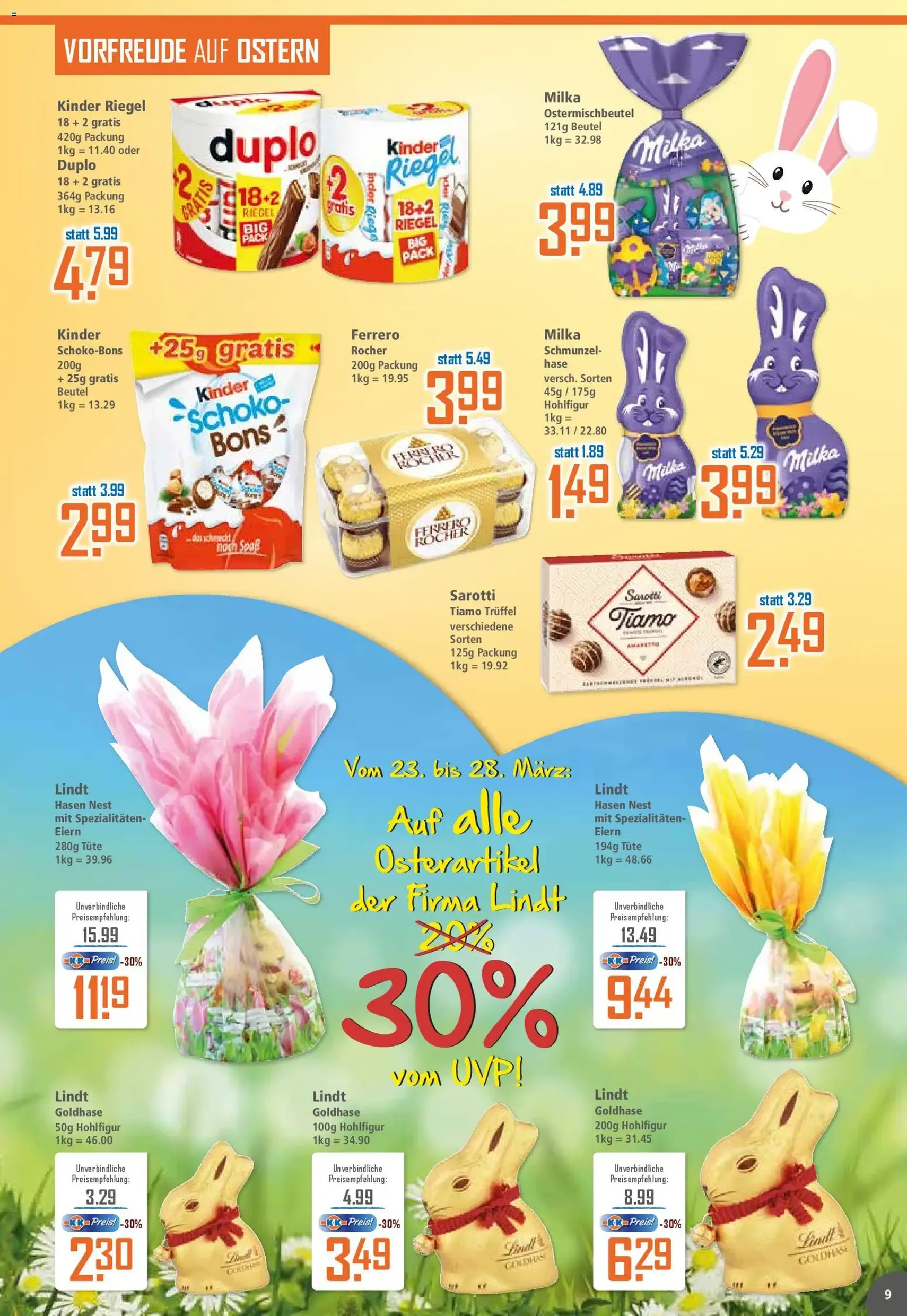 Klaas & Kock Prospekt - Gültiger Prospekt ab 23.03.2026, Seite 9 von insgesamt 12