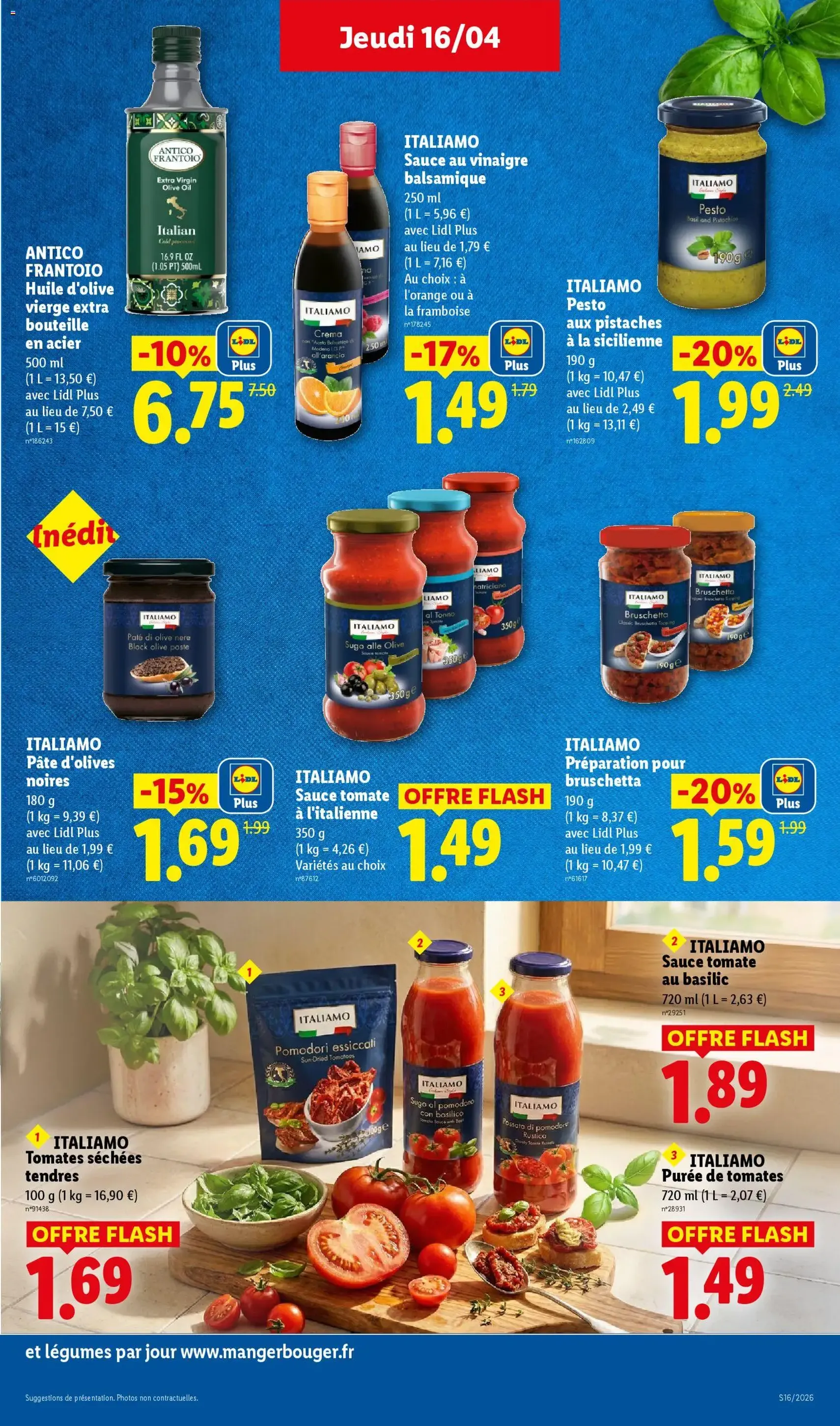 LIDL catalogue - brochure valable à partir du 16/04/2026, page 21 sur 67