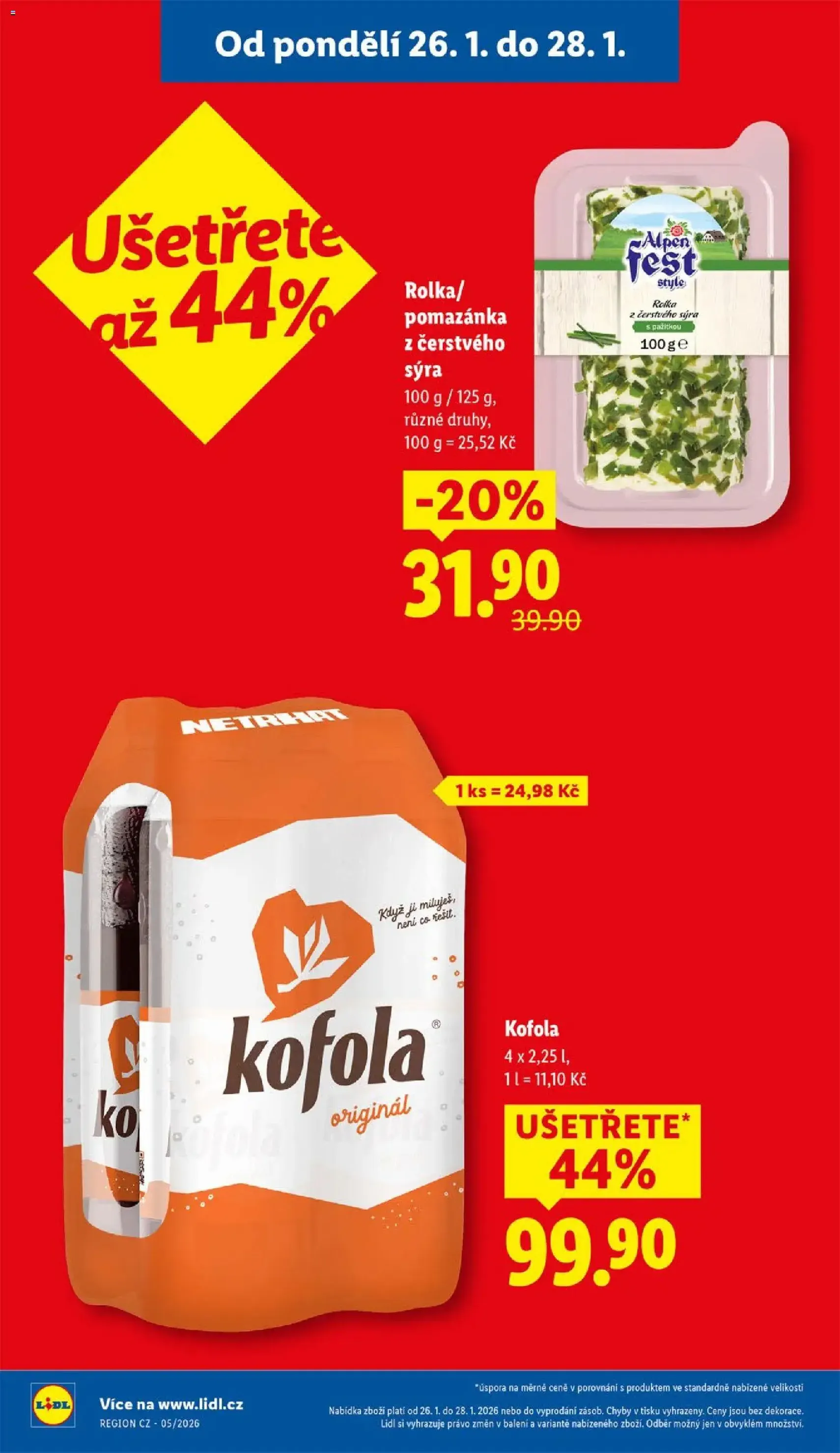Lidl leták - platný leták od 26.01.2026 strana 4 z 41