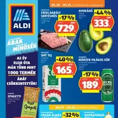 Aldi akciós újság - szórólap előnézete érvényes 2026.05.28. -tól
