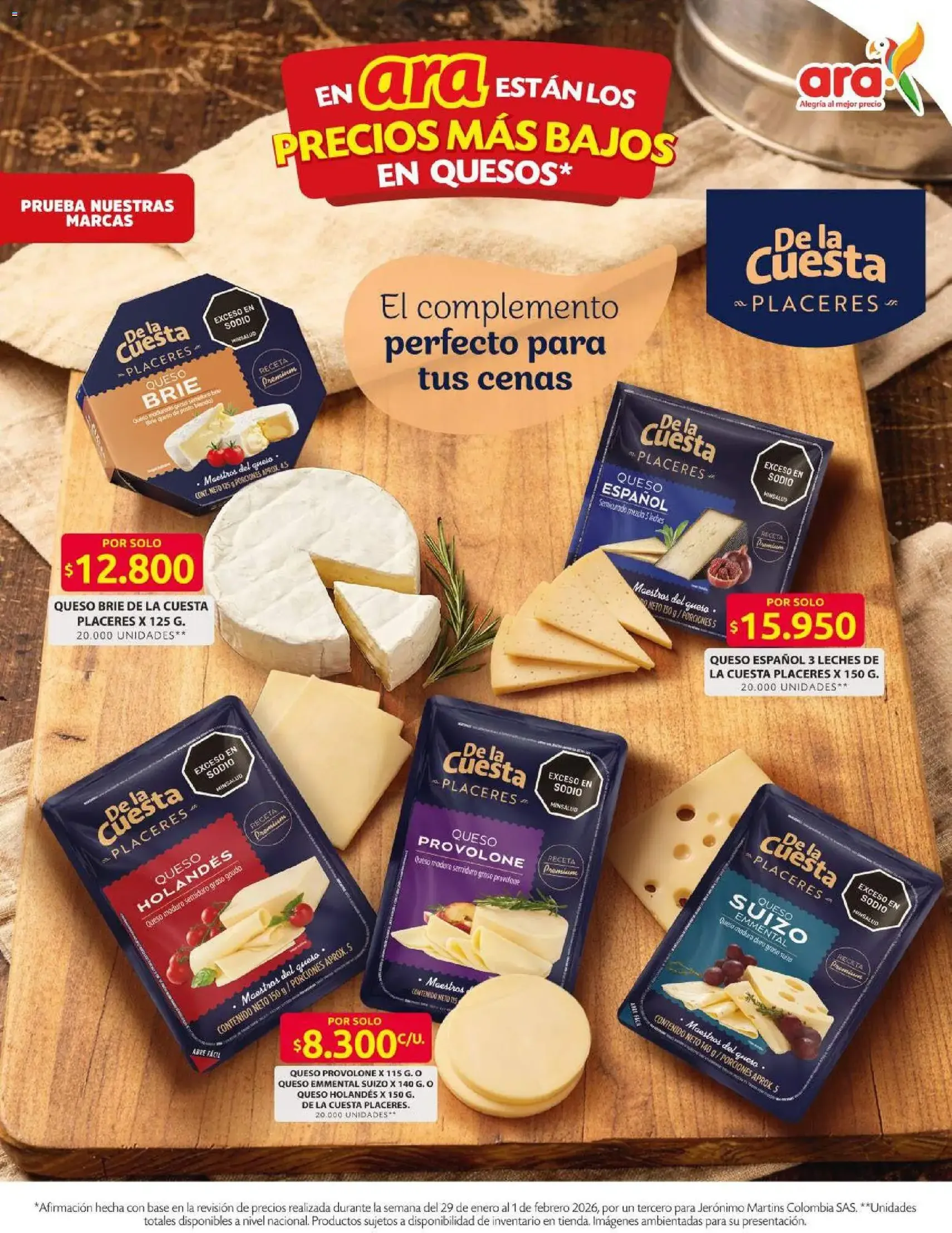 Ara - Ahorra con precios bajos y ofertas en la canasta familiar - folleto válido desde 12/02/2026 página 4 de 10