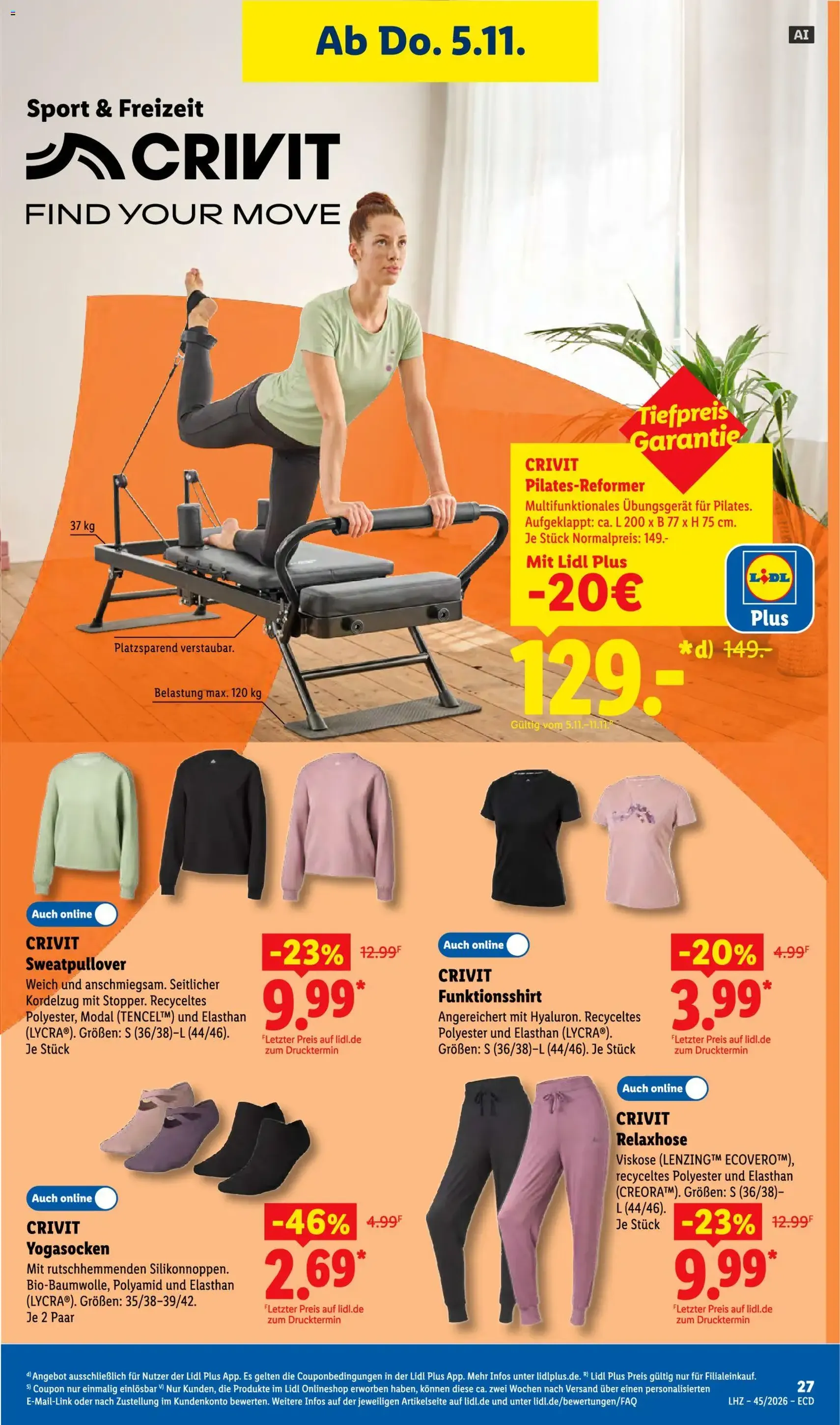 Lidl Prospekt - Gültiger Prospekt ab 02.11.2026, Seite 43 von insgesamt 75