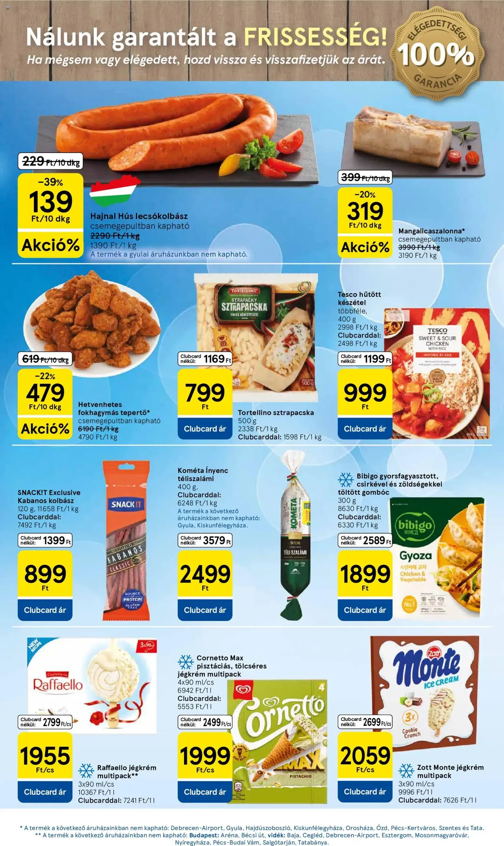 Tesco aktuális akciós újság - 2026.08.06. érvényes szórólap 17 oldal 32 oldalból
