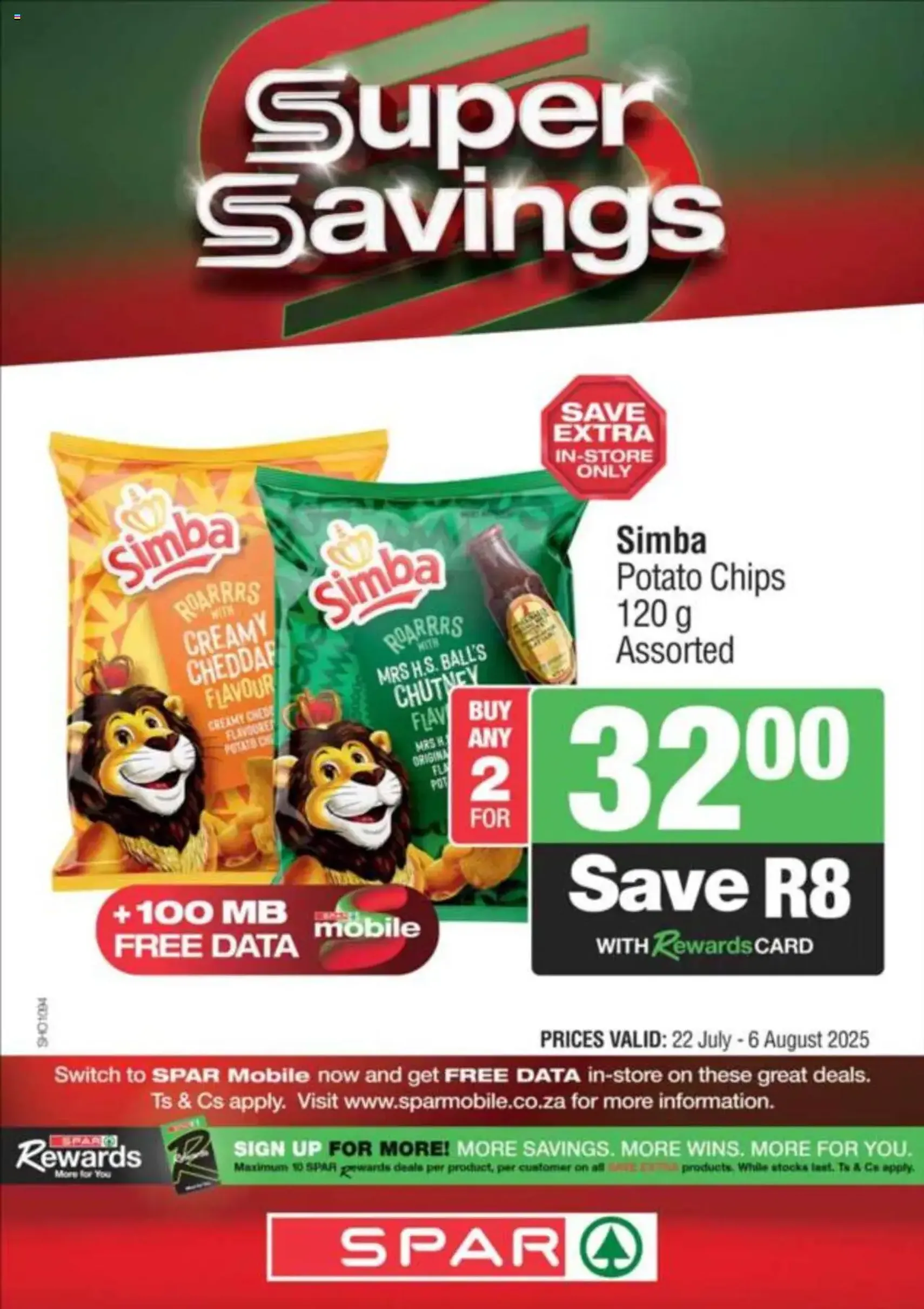 Superspar Specials - valid flyer from 22/07/2025, page 15 of 16 Superspar Specials - valid flyer from 22/07/2025, page 15 of 16