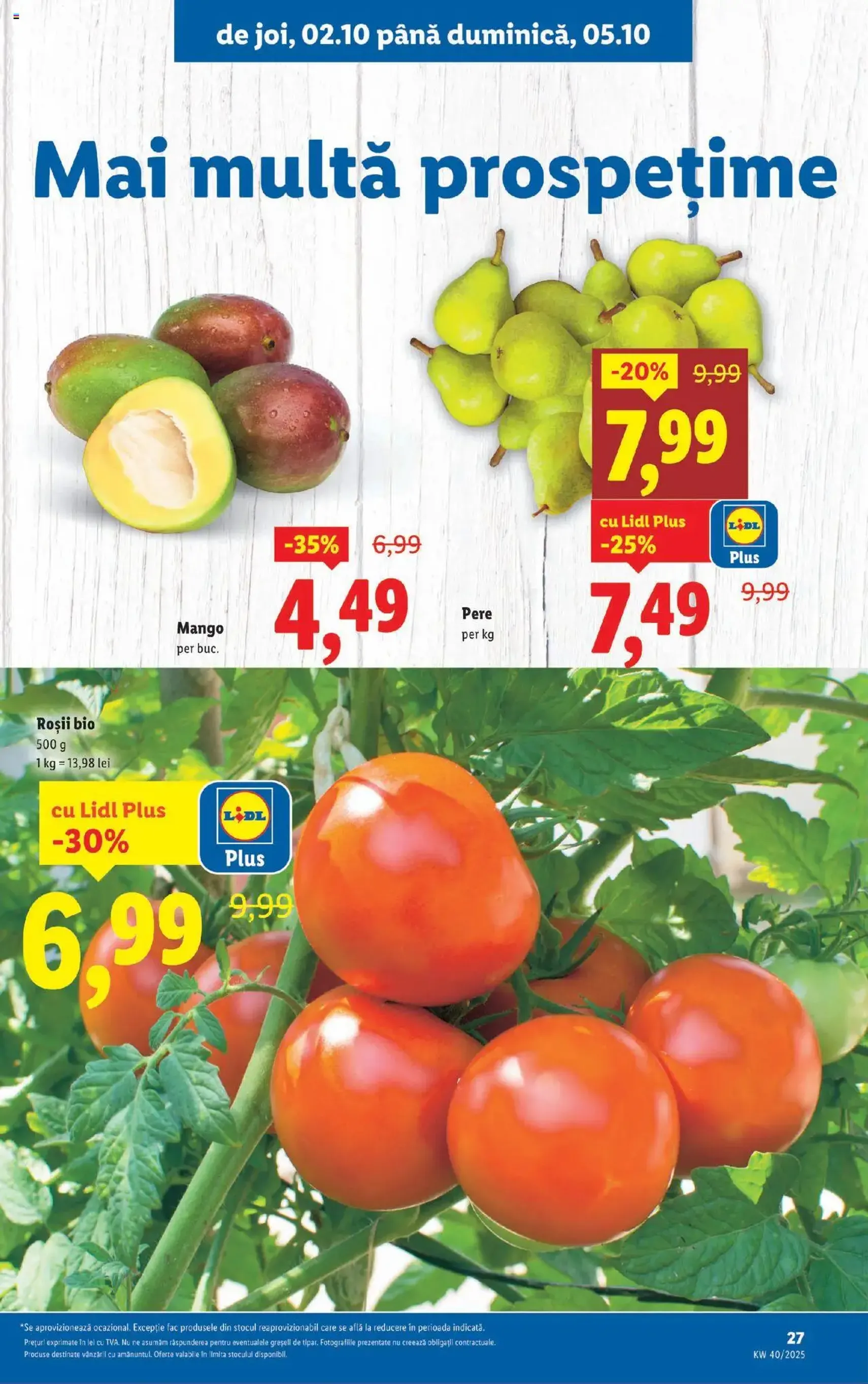 Catalog Lidl - cataloage valabile începând cu 29.09.2025 pagina 27 din 40