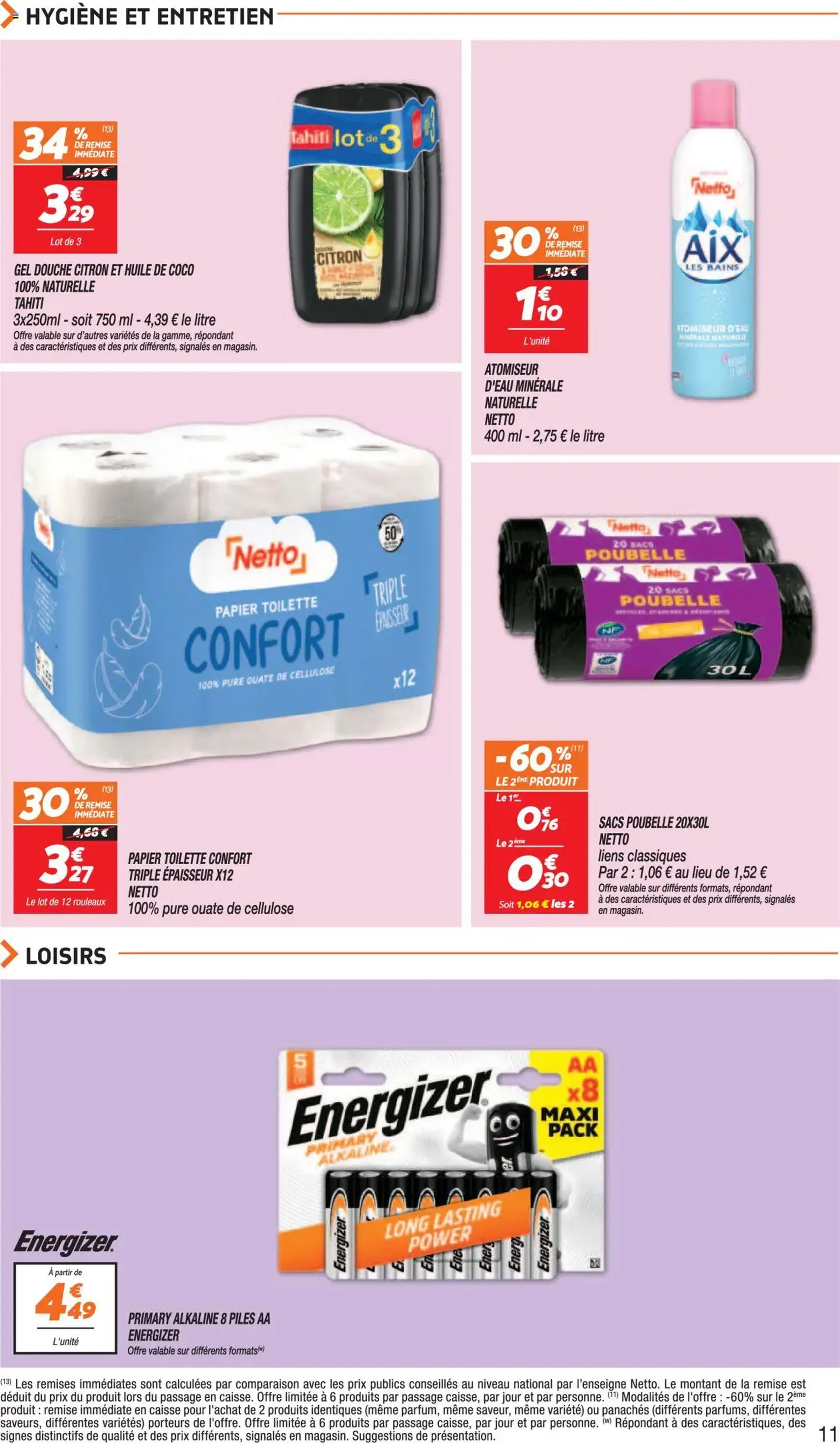Netto catalogue - brochure valable à partir du 29/07/2025, page 11 sur 12 Netto catalogue - brochure valable à partir du 29/07/2025, page 11 sur 12