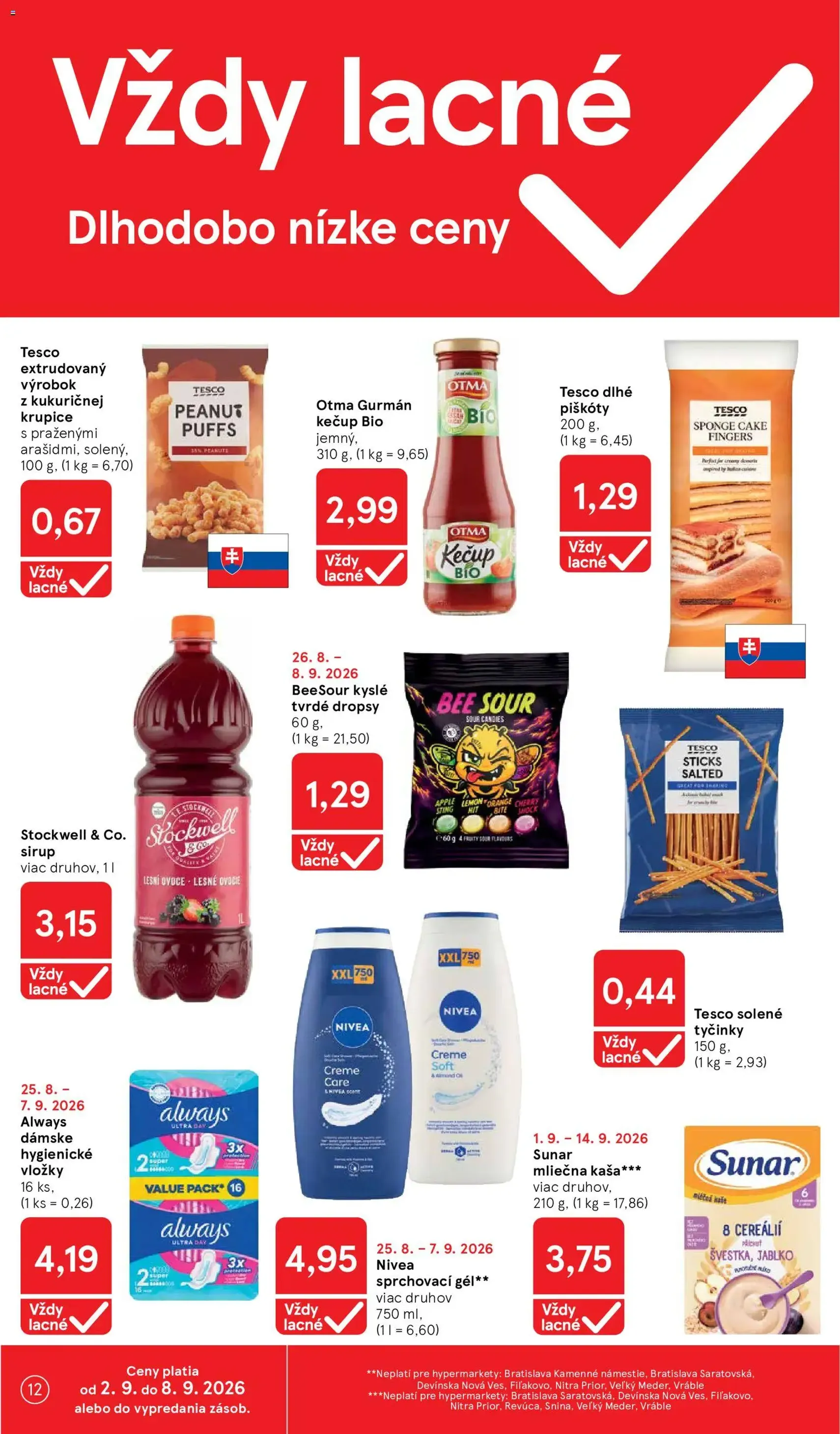 Tesco Hypermarket - leták - platný leták od 02.09.2026 strana 12 z 41