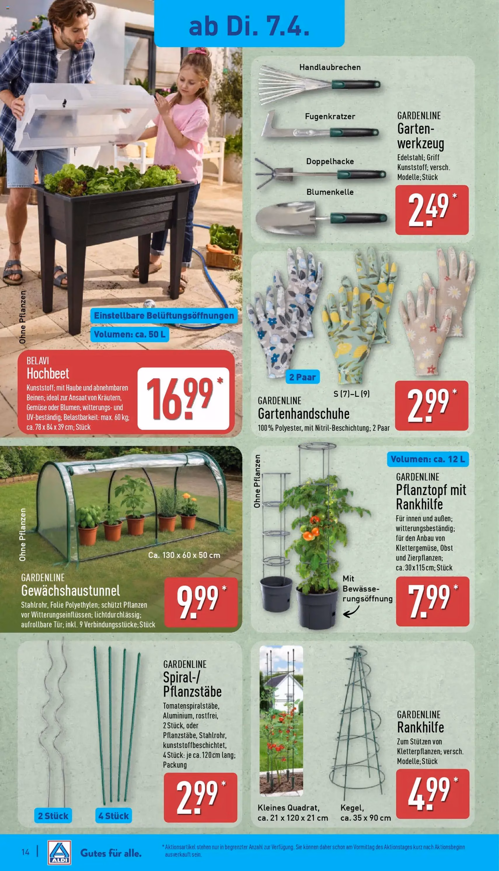 Aldi Prospekt - Gültiger Prospekt ab 07.04.2026, Seite 14 von insgesamt 39