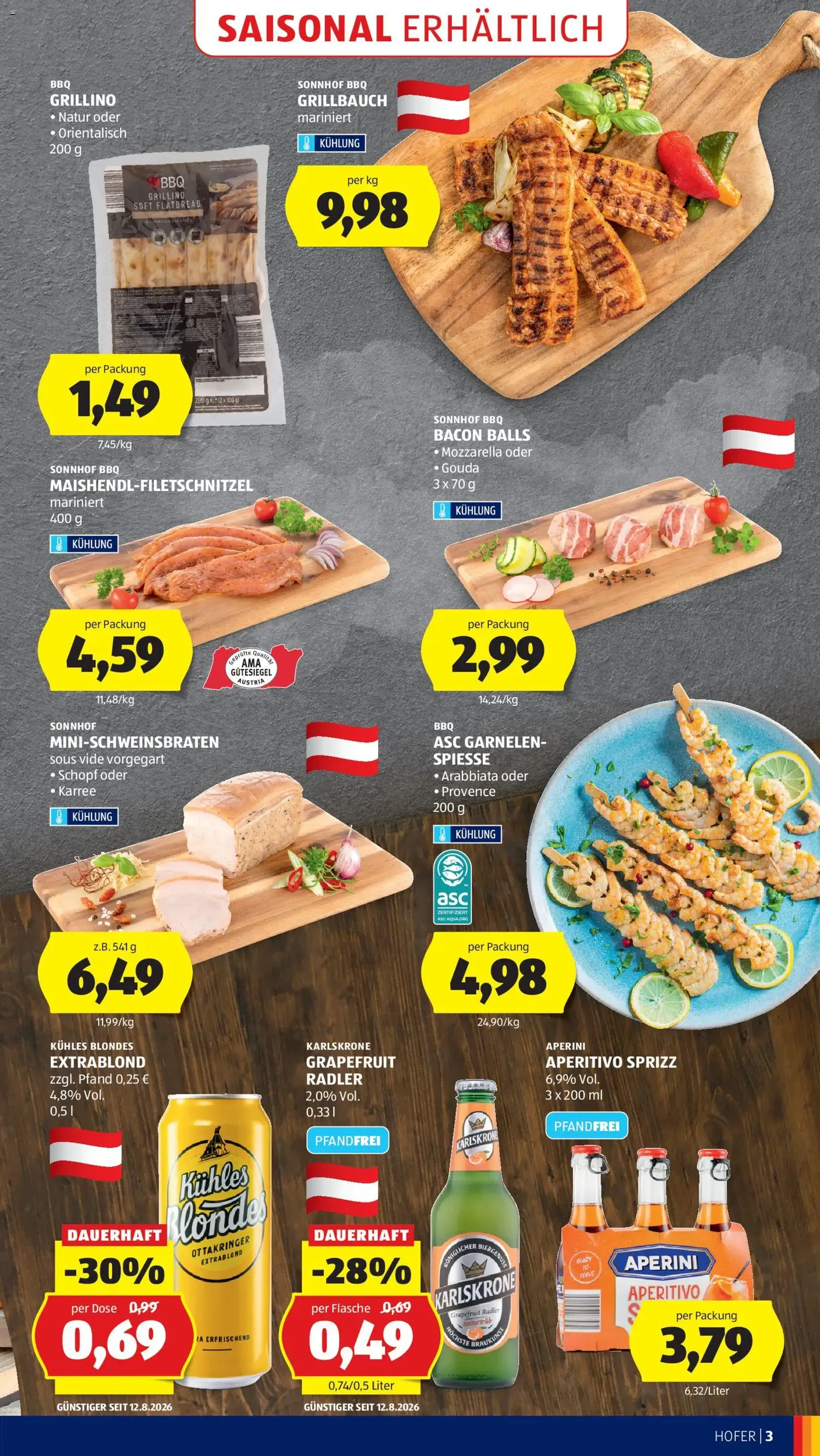 Hofer Flugblatt - Gültiger Prospekt ab 21.08.2026, Seite 11 von insgesamt 46