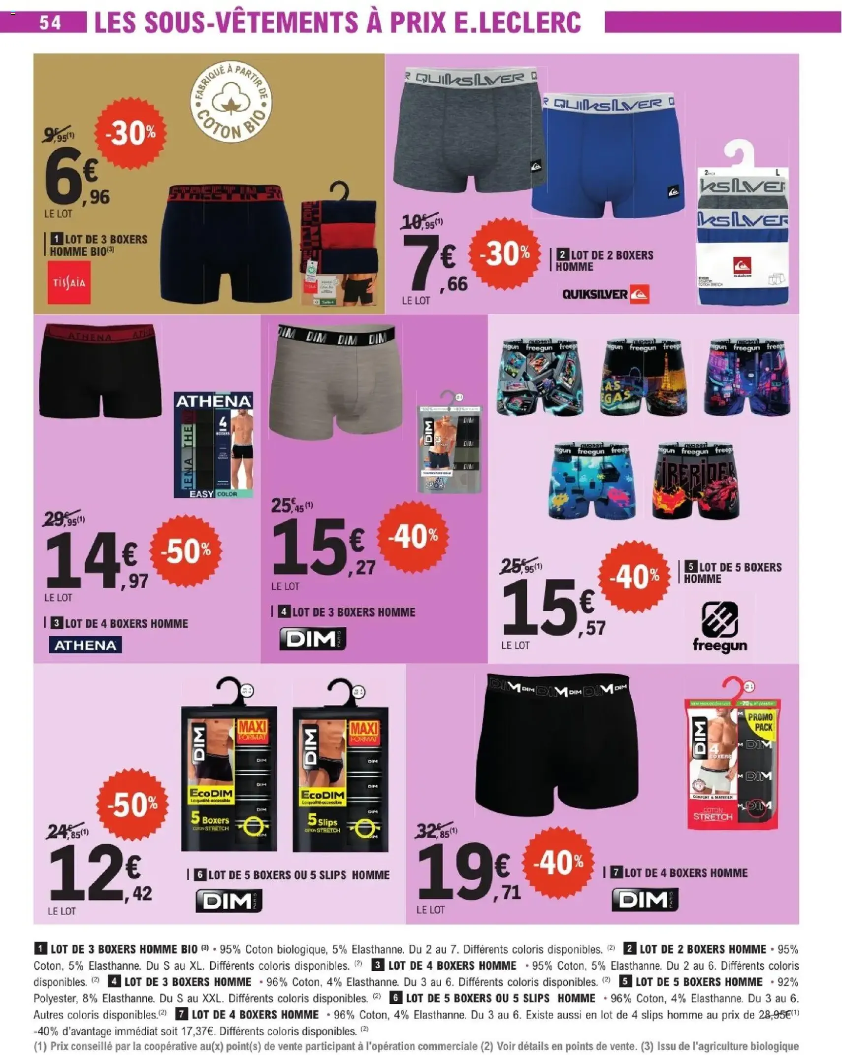 E.Leclerc catalogue semaine 9 - brochure valable à partir du 24/02/2026, page 54 sur 56