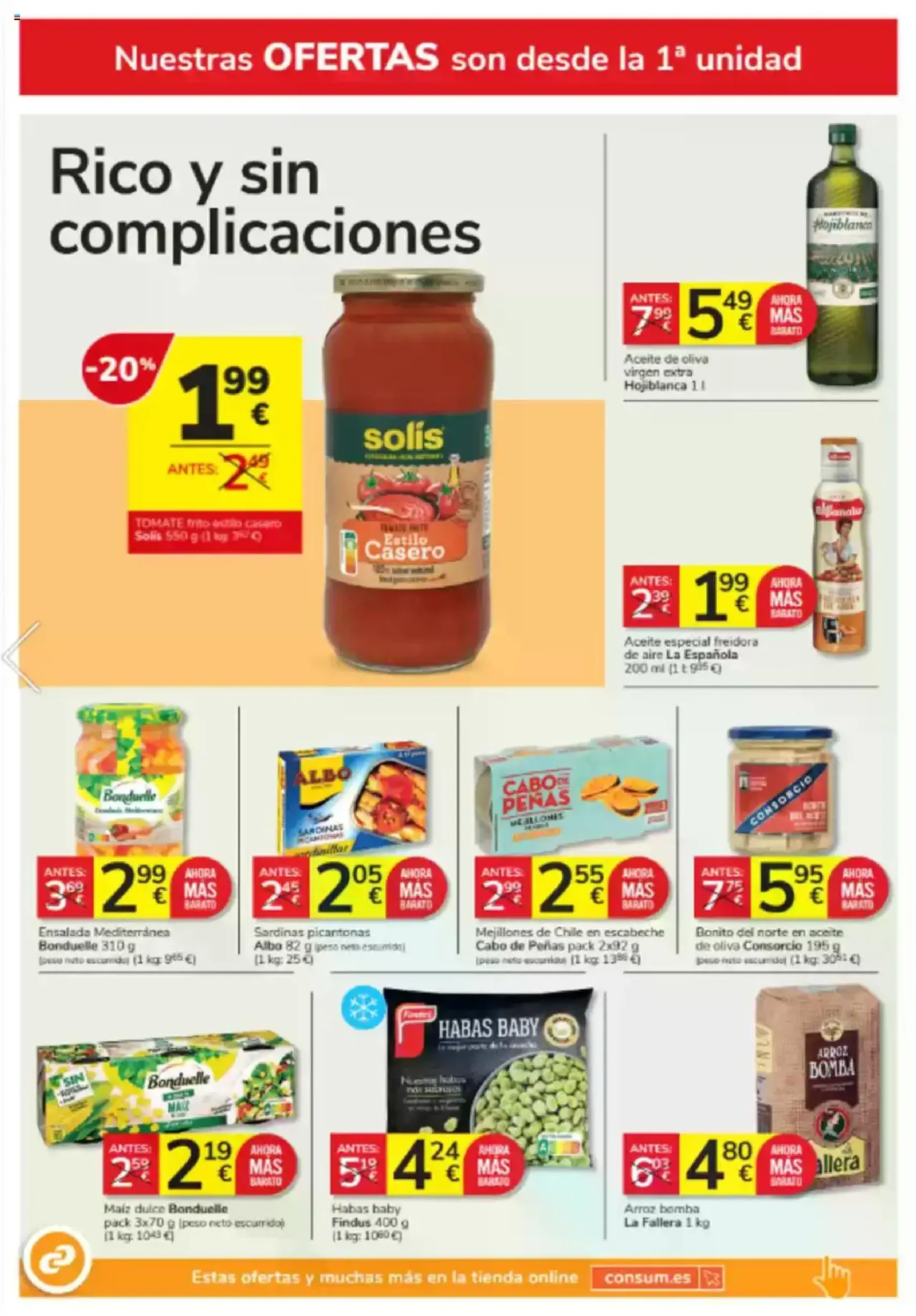 Consum folleto - folleto válido desde 26/06/2025 página 6 de 24 Consum folleto - folleto válido desde 26/06/2025 página 6 de 24