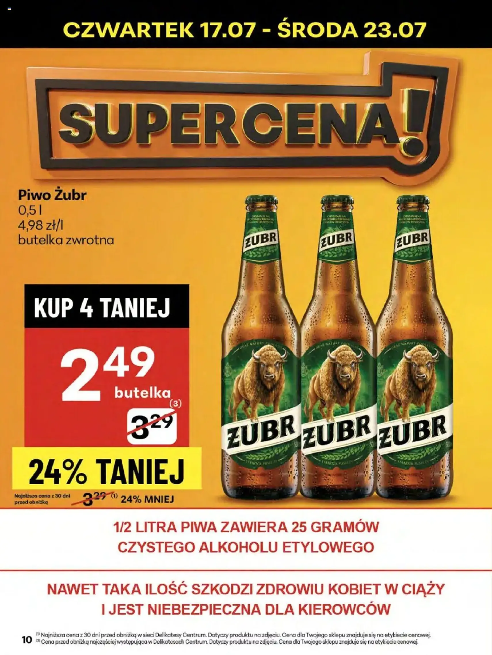 Delikatesy Centrum Gazetka - ważny gazetka od 17.07.2025 strona 10 z 61 Delikatesy Centrum Gazetka - ważny gazetka od 17.07.2025 strona 10 z 61