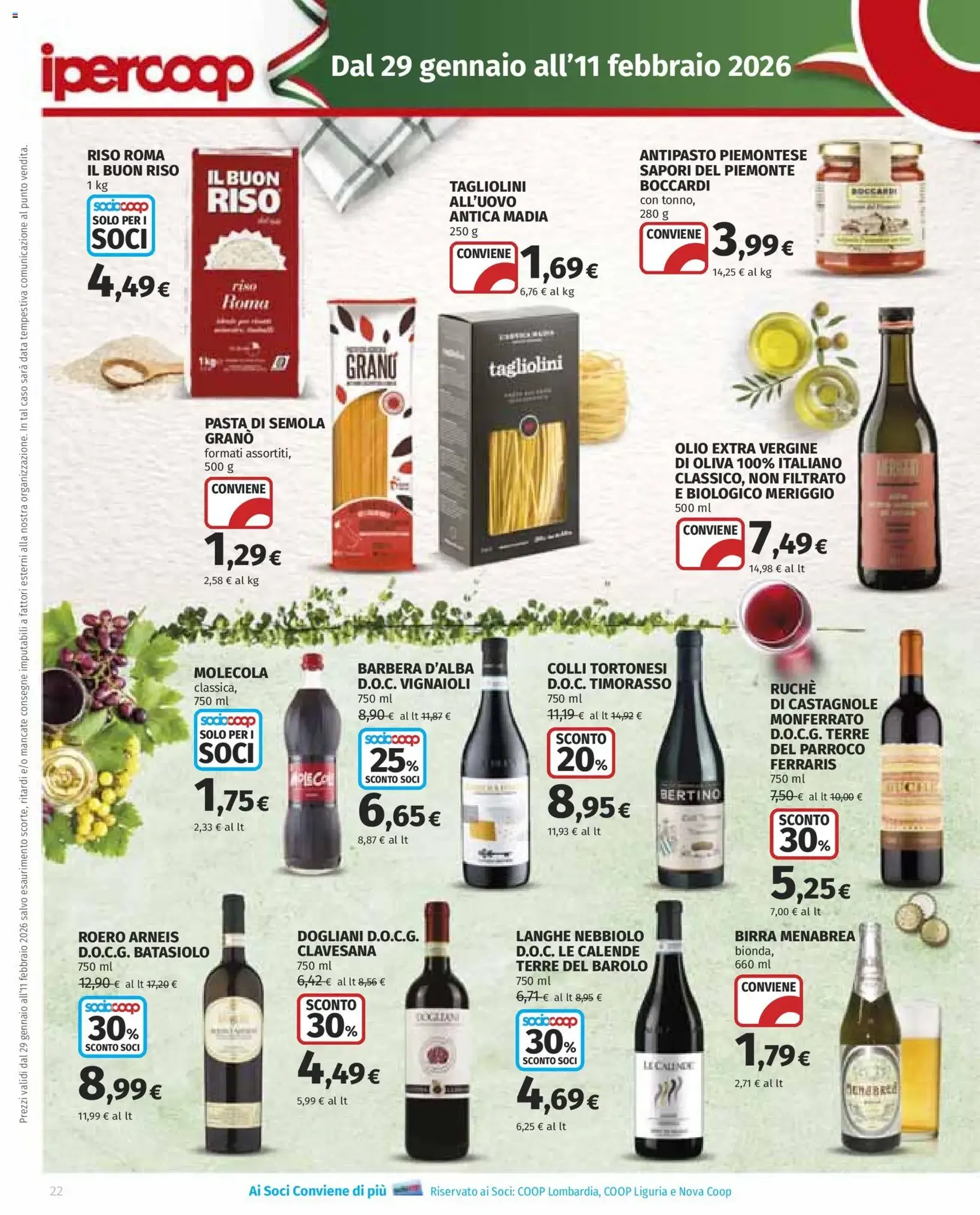 Volantino Ipercoop - volantino valido dal 29/01/2026 pagina 22 di 46