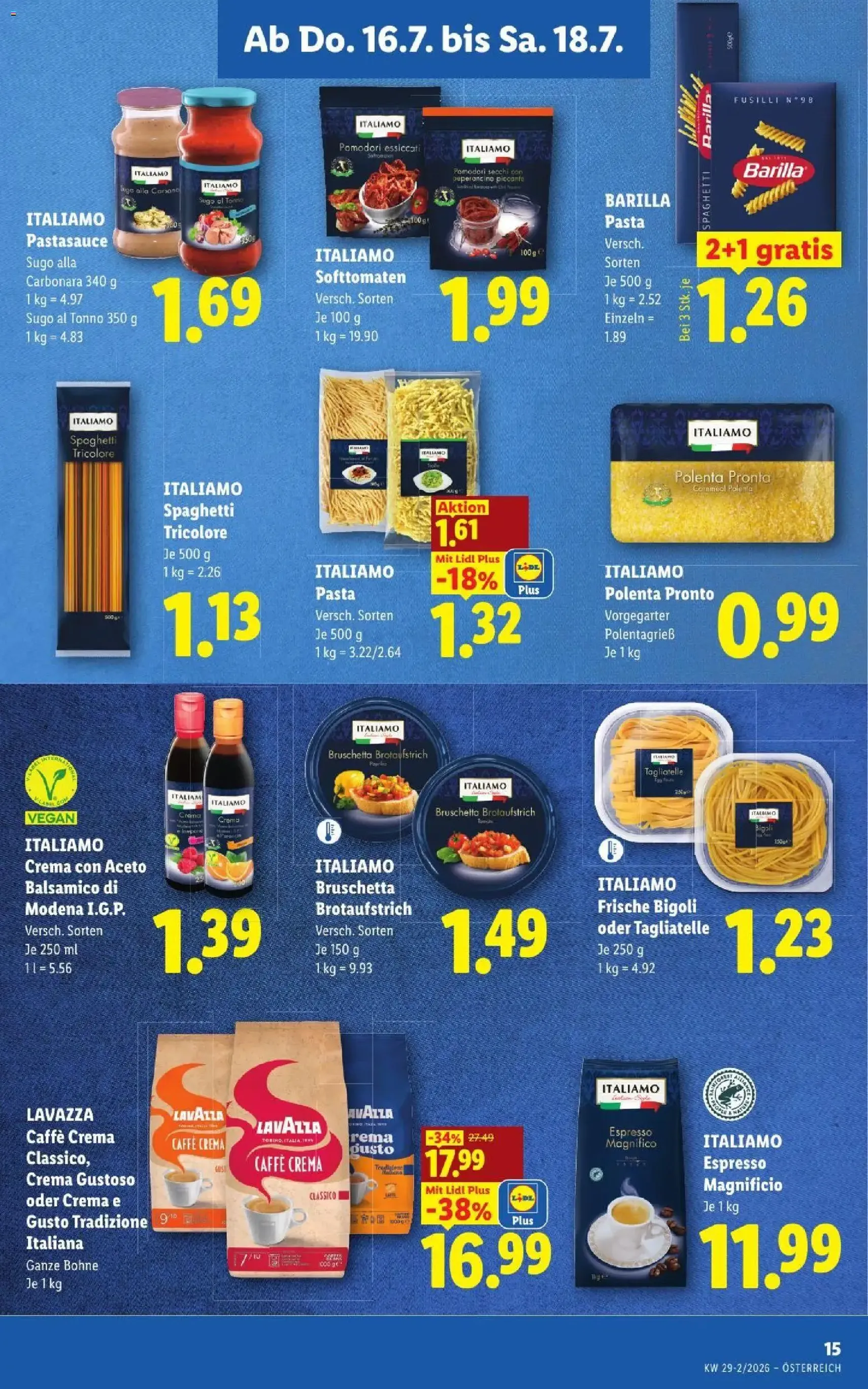 Lidl - Flugblatt - Gültiger Prospekt ab 16.07.2026, Seite 17 von insgesamt 54