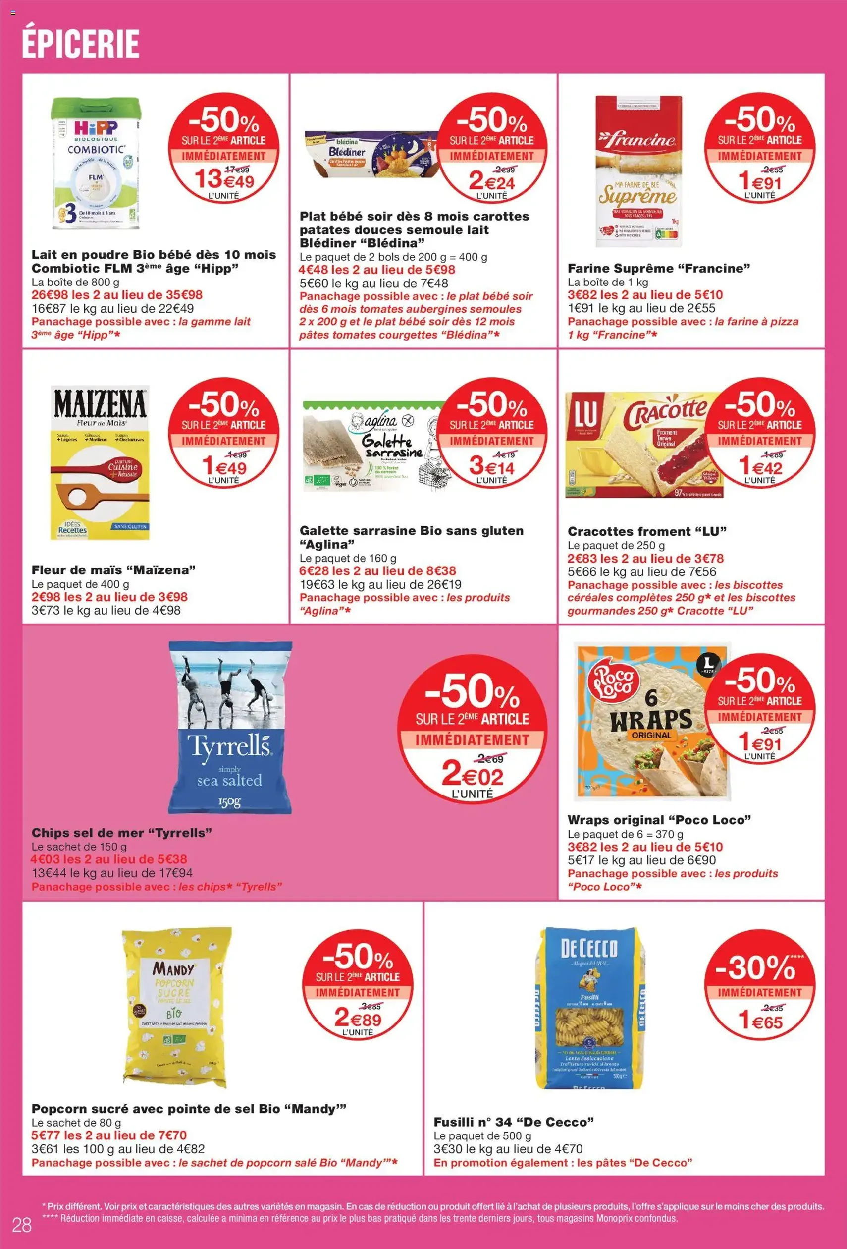 Monoprix catalogue - brochure valable à partir du 08/09/2026, page 28 sur 59