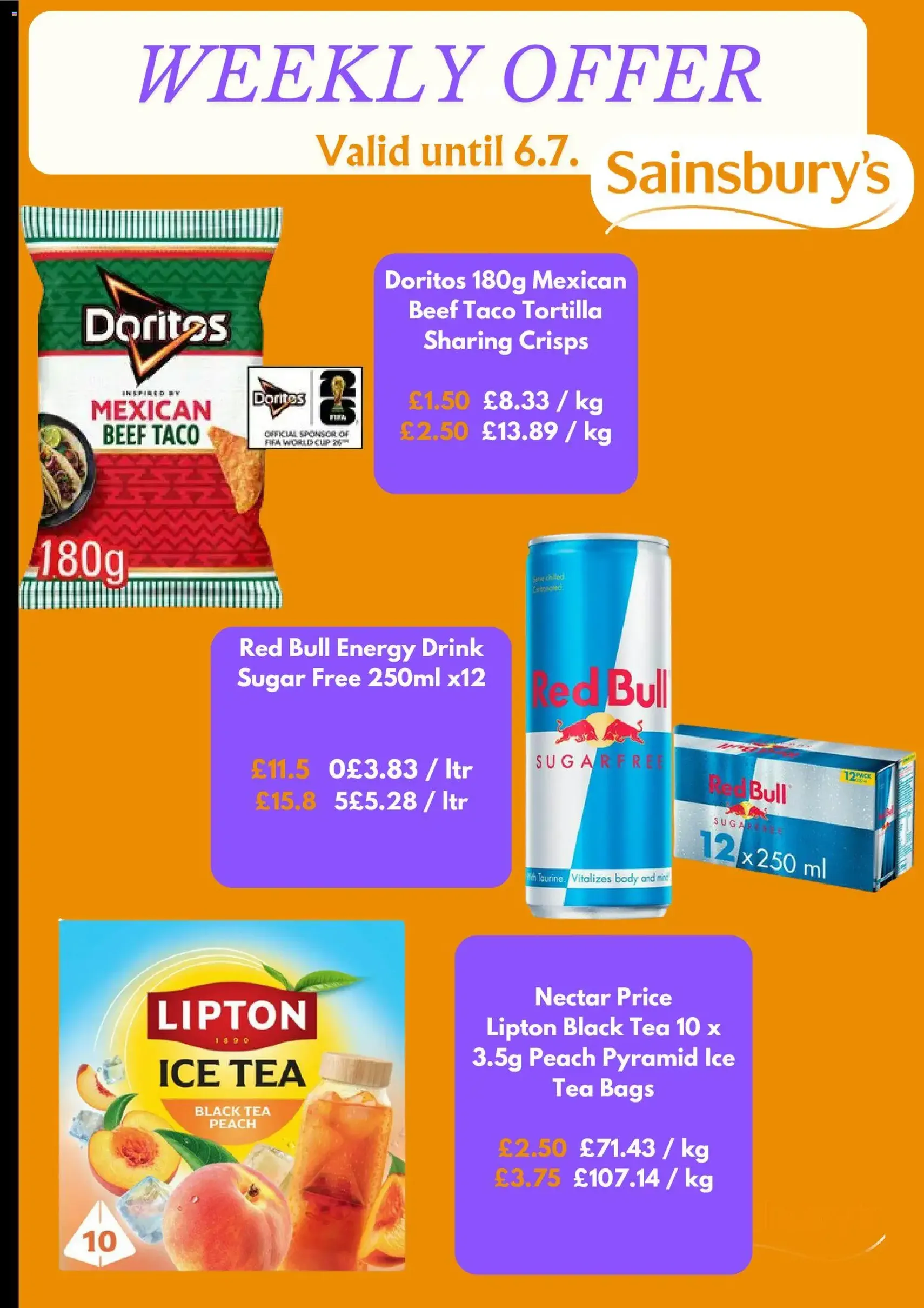 Sainsbury's - Offers - valid flyer from 30/06/2026, page 2 of 5