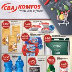CBA Komfos leták - náhľad letáku platný od 03.09.2026