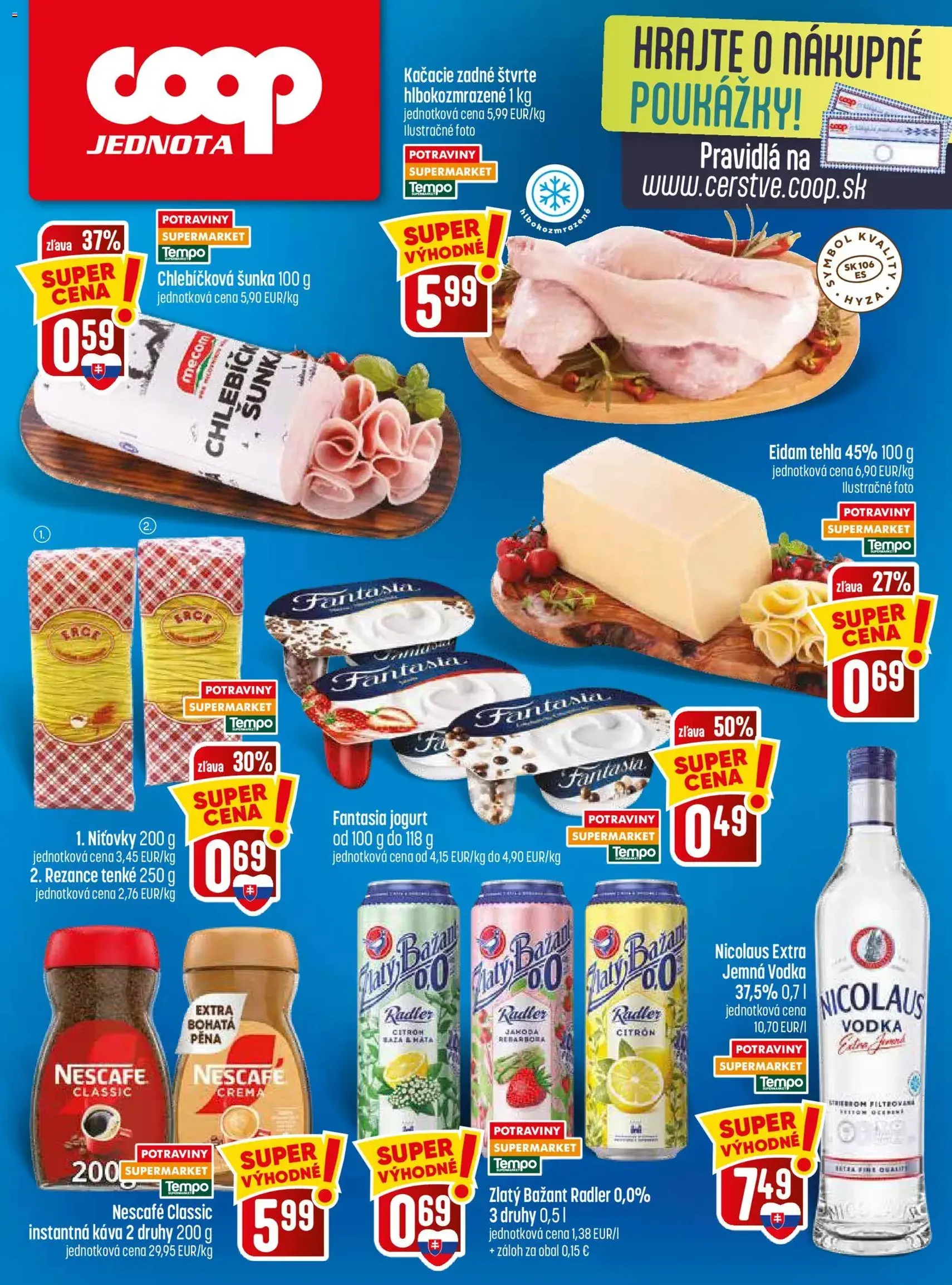 COOP Jednota leták - platný leták od 06.08.2026 strana 28 z 28