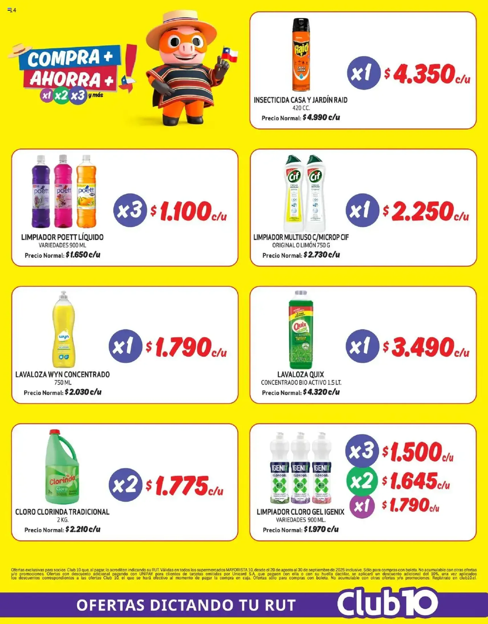 Mayorista 10 Ofertas - folleto válido desde 18.08.2025 página 14 de 18