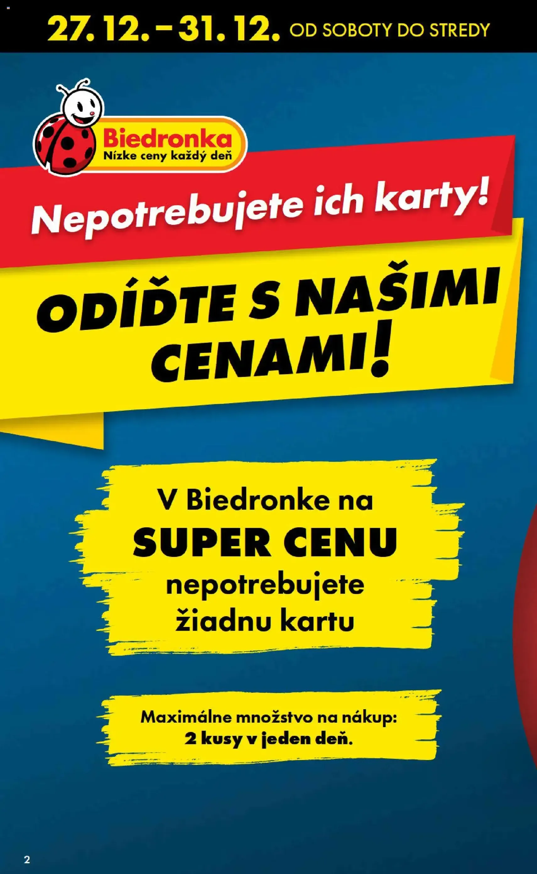 Biedronka leták - platný leták od 27.12.2025 strana 2 z 48
