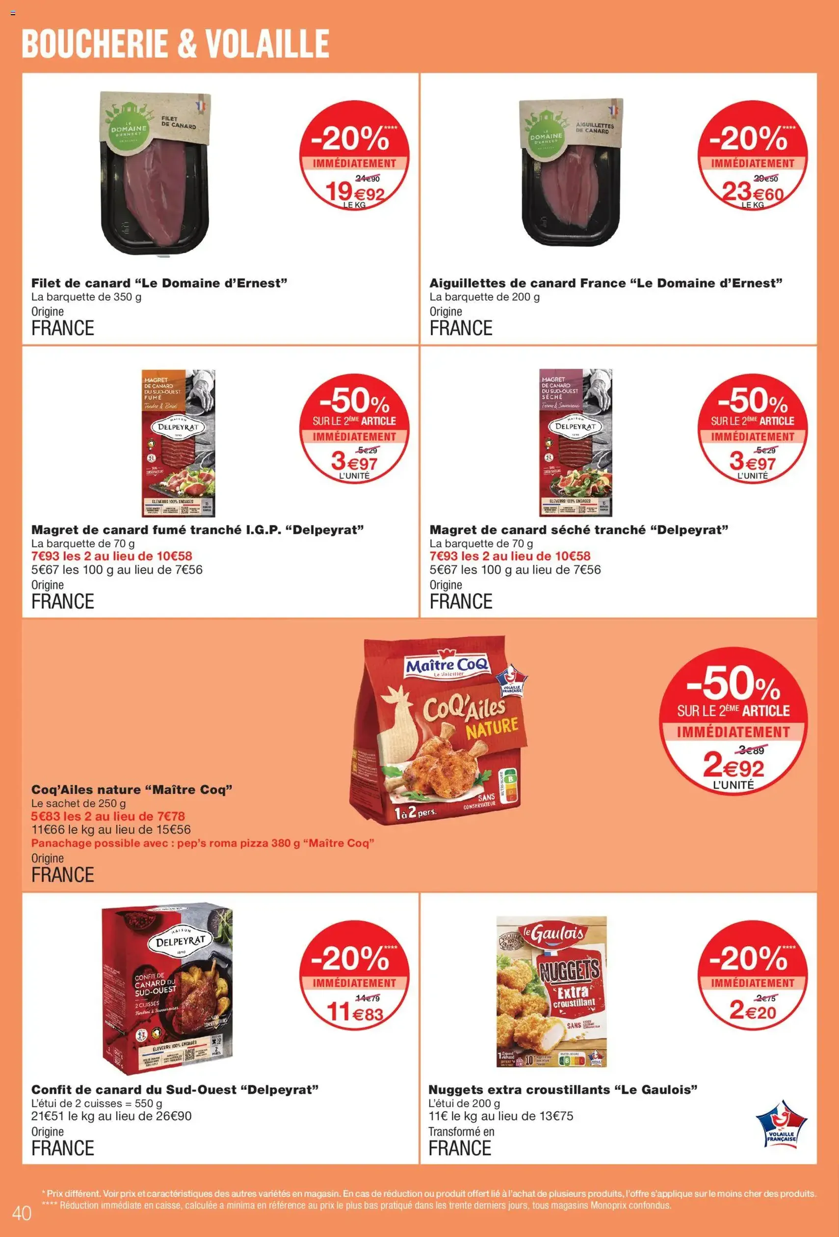 Monoprix catalogue - brochure valable à partir du 20/10/2026, page 40 sur 58