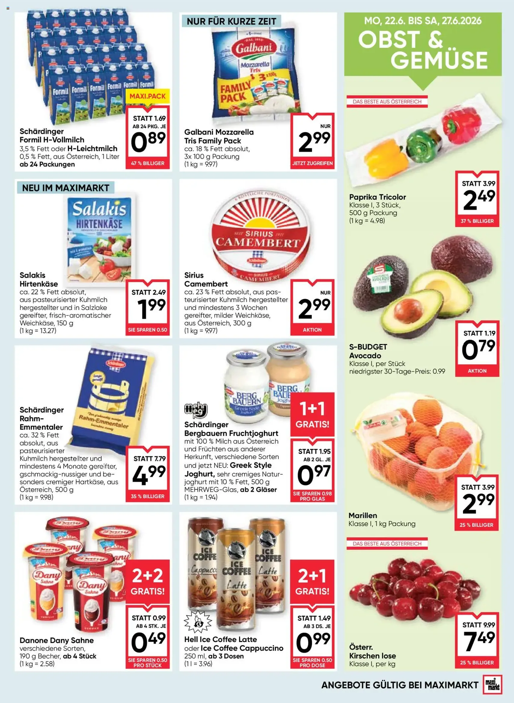 Maximarkt Flugblatt - Gültiger Prospekt ab 25.06.2026, Seite 9 von insgesamt 24