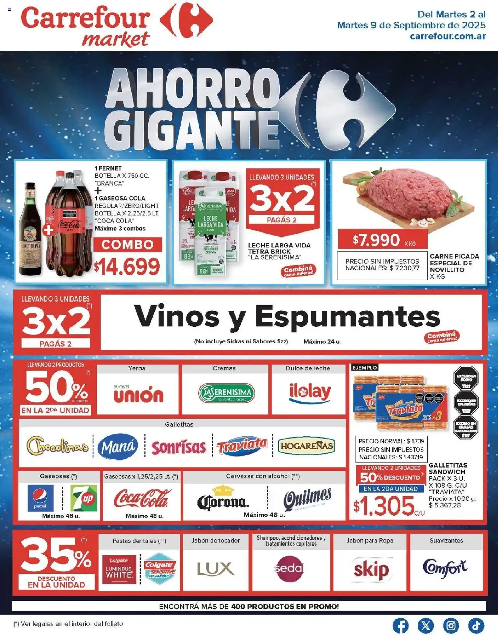 Carrefour Market catálogo - folleto válido desde 02/09/2025 página 1 de 20