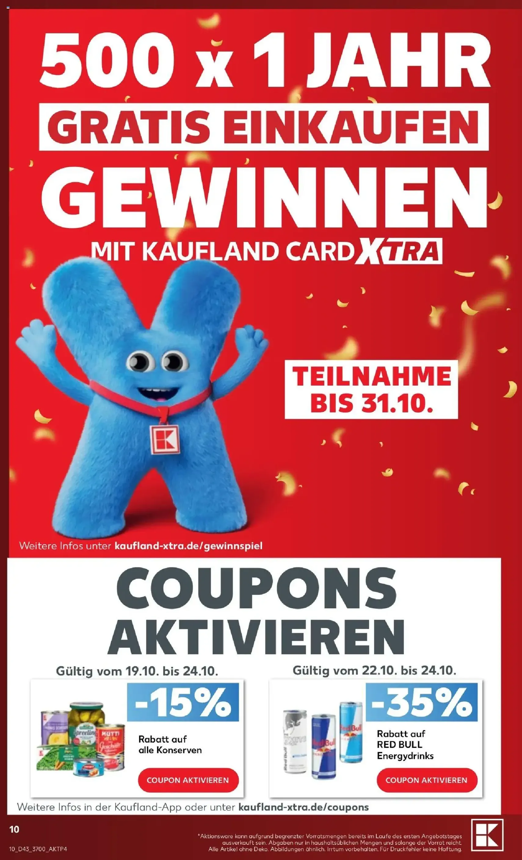 Kaufland Prospekt - Gültiger Prospekt ab 19.10.2026, Seite 10 von insgesamt 68