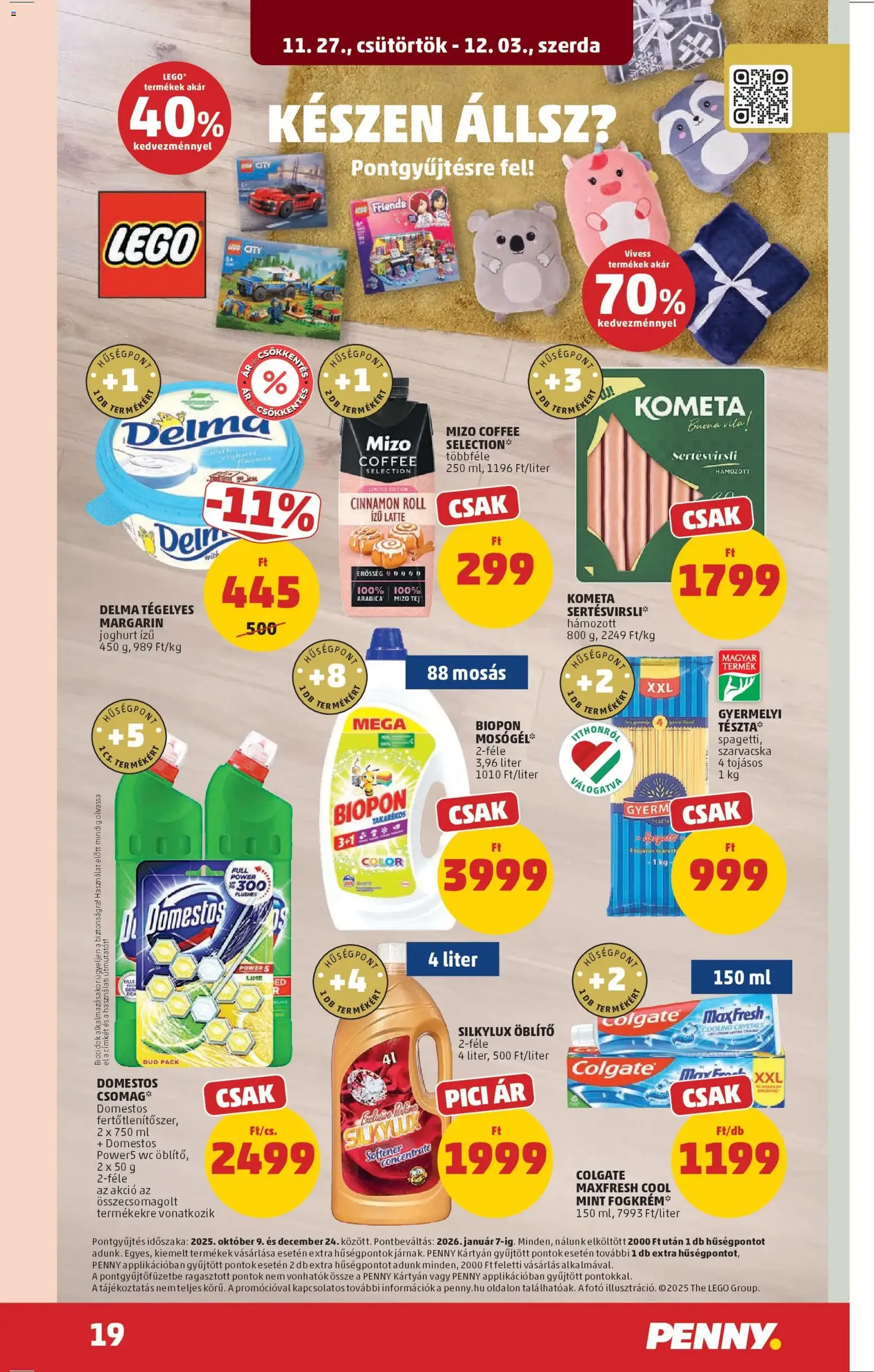 PENNY Akciós újság - 2025.11.27. érvényes szórólap 23 oldal 46 oldalból
