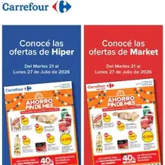 Vista previa del folleto Carrefour ofertas válido desde 21/07/2026