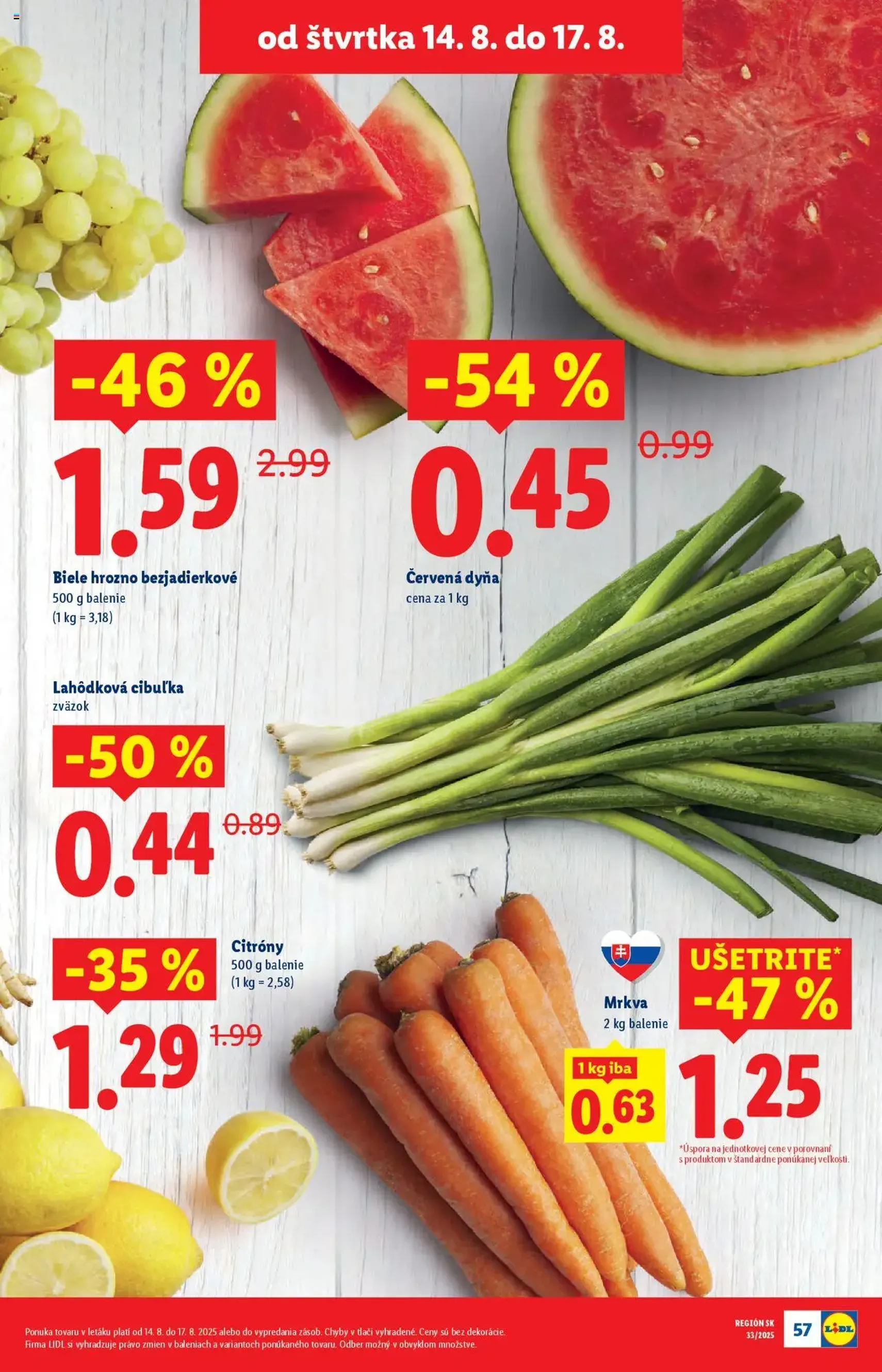 Lidl leták - platný leták od 11.08.2025 strana 63 z 93