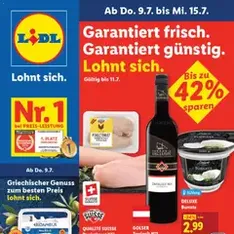 Lidl aktionen - Prospekt Vorschau gültig ab 09.07.2026