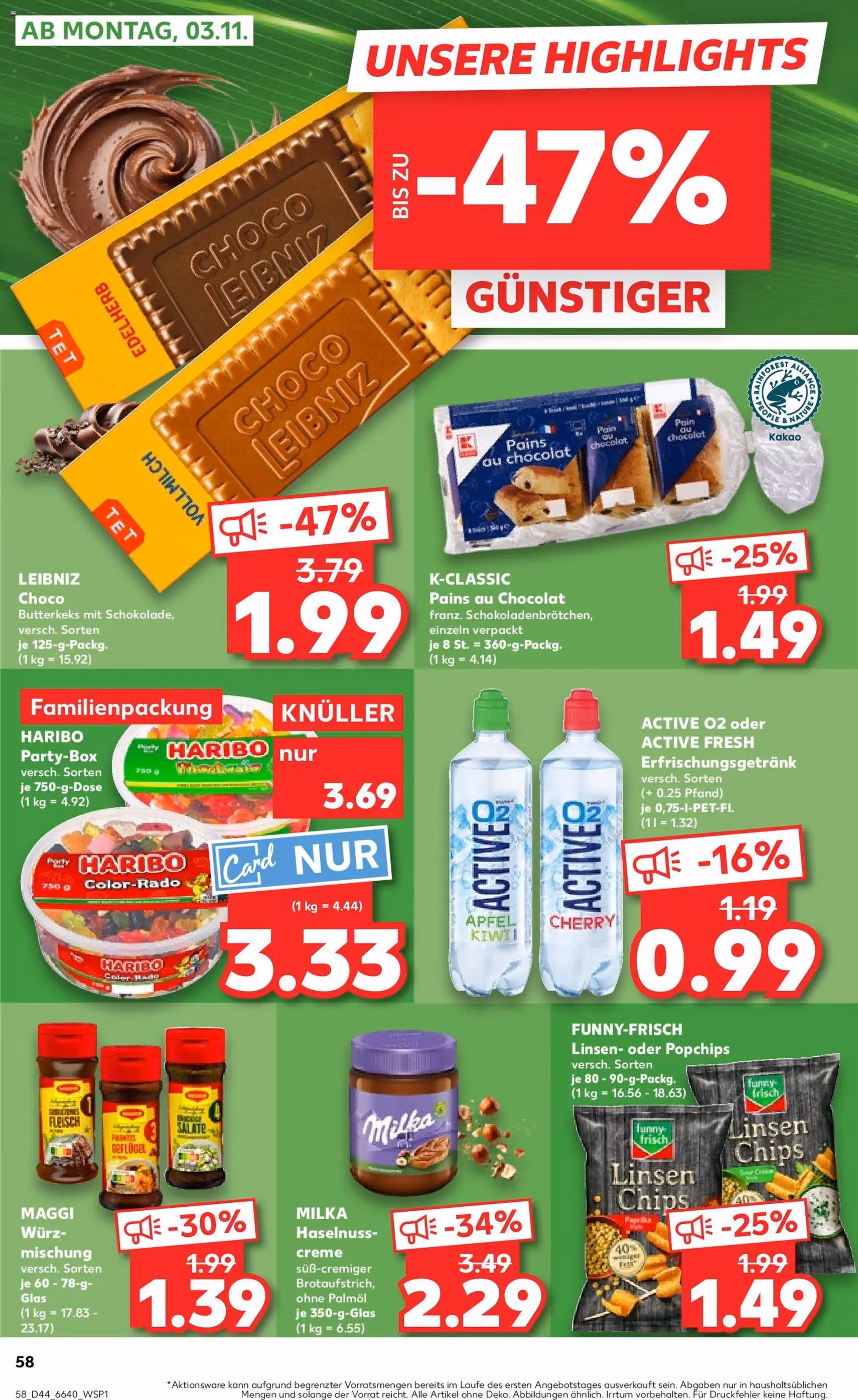 Kaufland Prospekt - Gültiger Prospekt ab 30.10.2025, Seite 58 von insgesamt 71 Kaufland Prospekt - Gültiger Prospekt ab 30.10.2025, Seite 58 von insgesamt 71