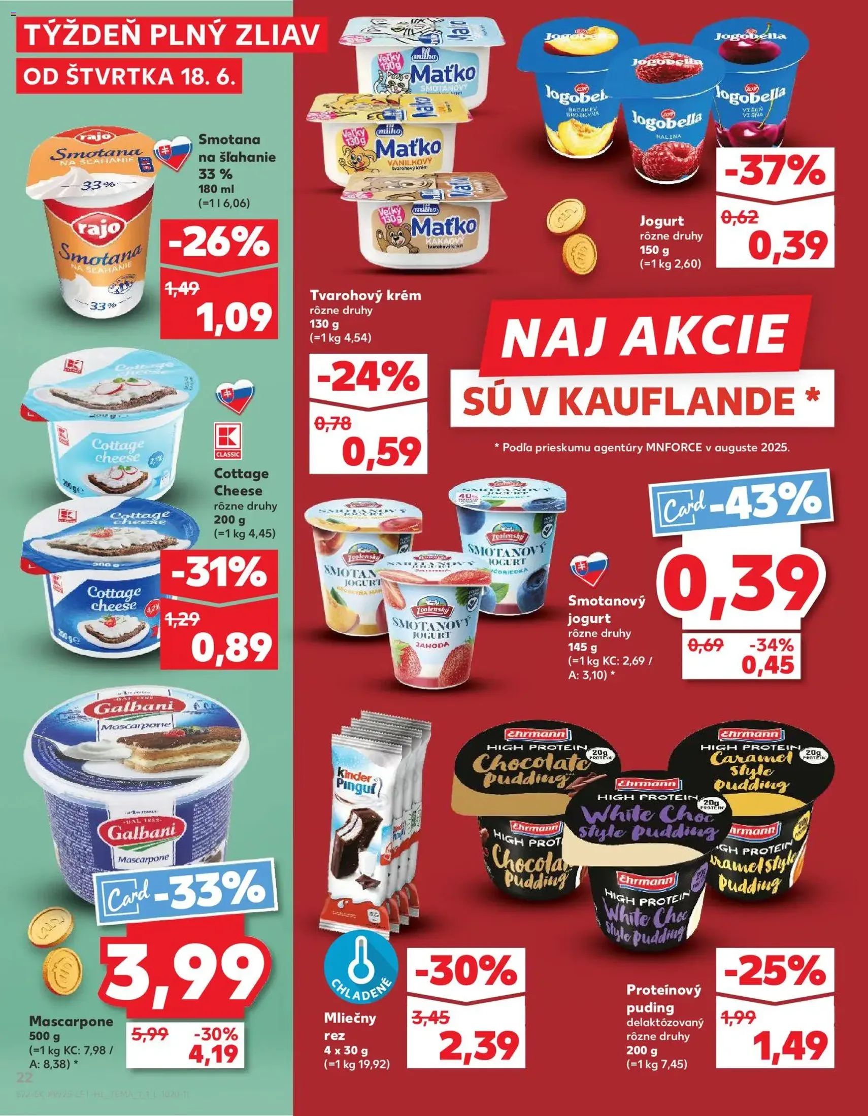 Kaufland SK akciós újság - 2026.06.18. érvényes szórólap 22 oldal 84 oldalból