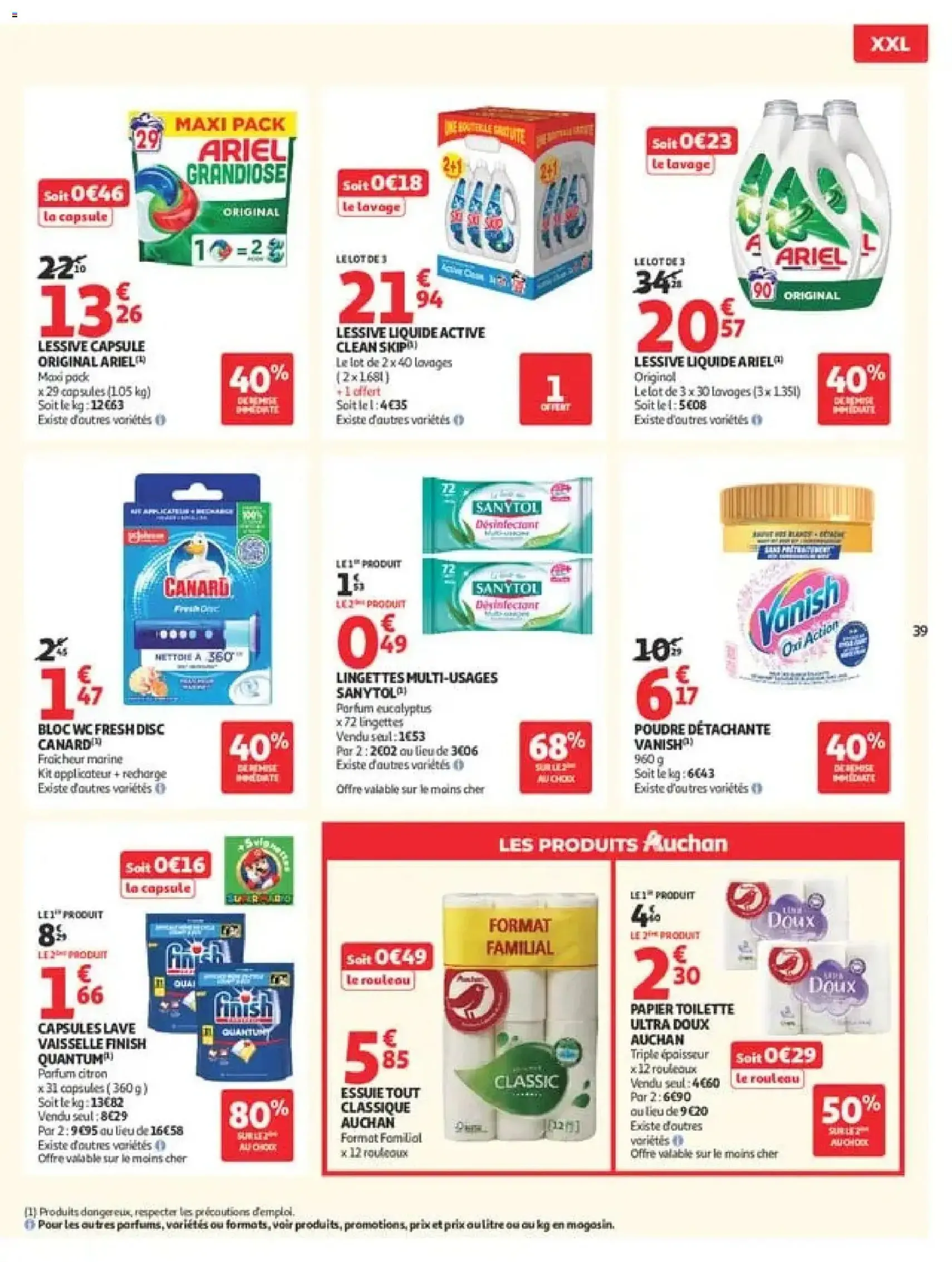 Auchan catalogue - brochure valable à partir du 29/09/2026, page 41 sur 60