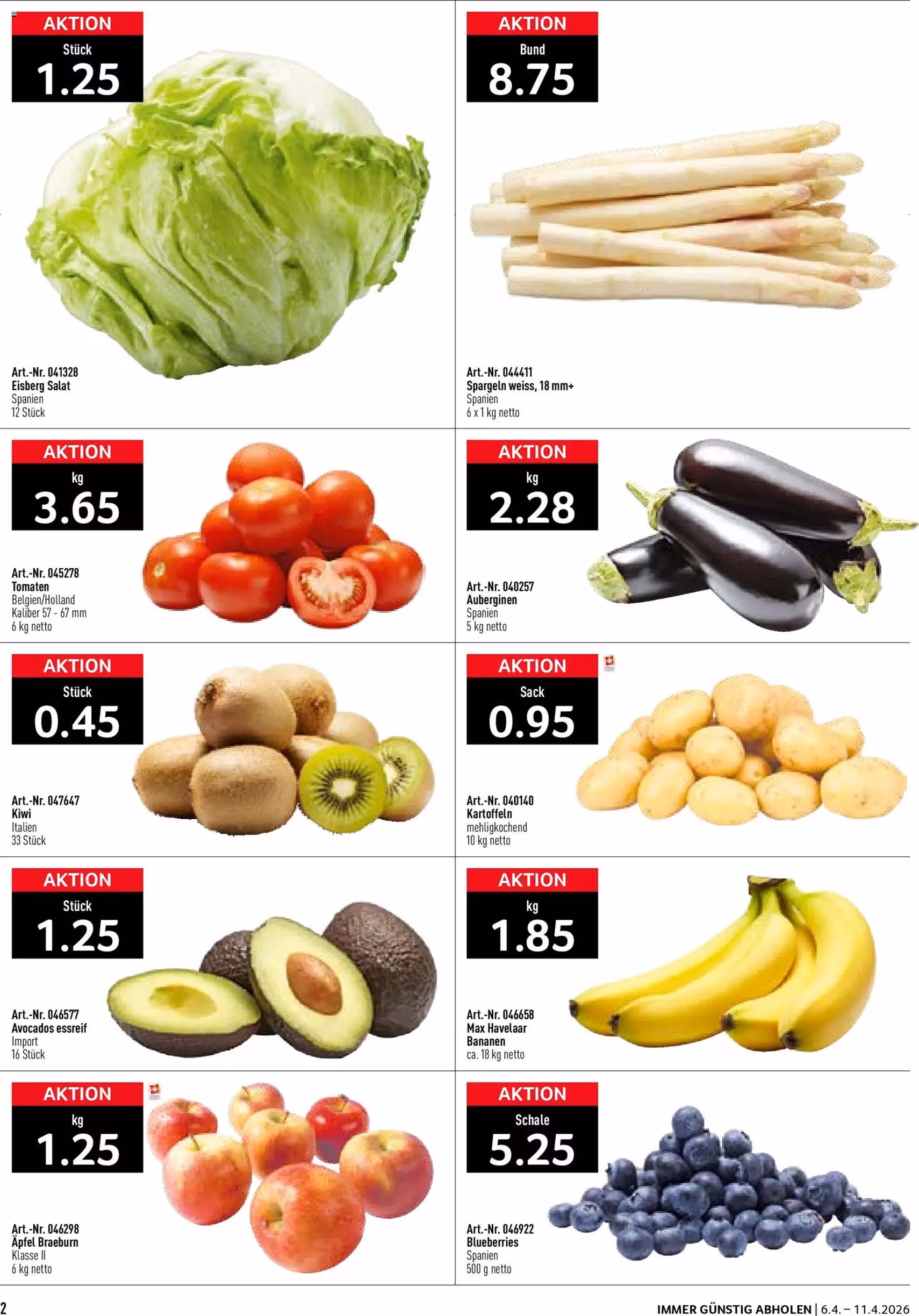 Prodega aktionen - Gültiger Prospekt ab 06.04.2026, Seite 2 von insgesamt 36
