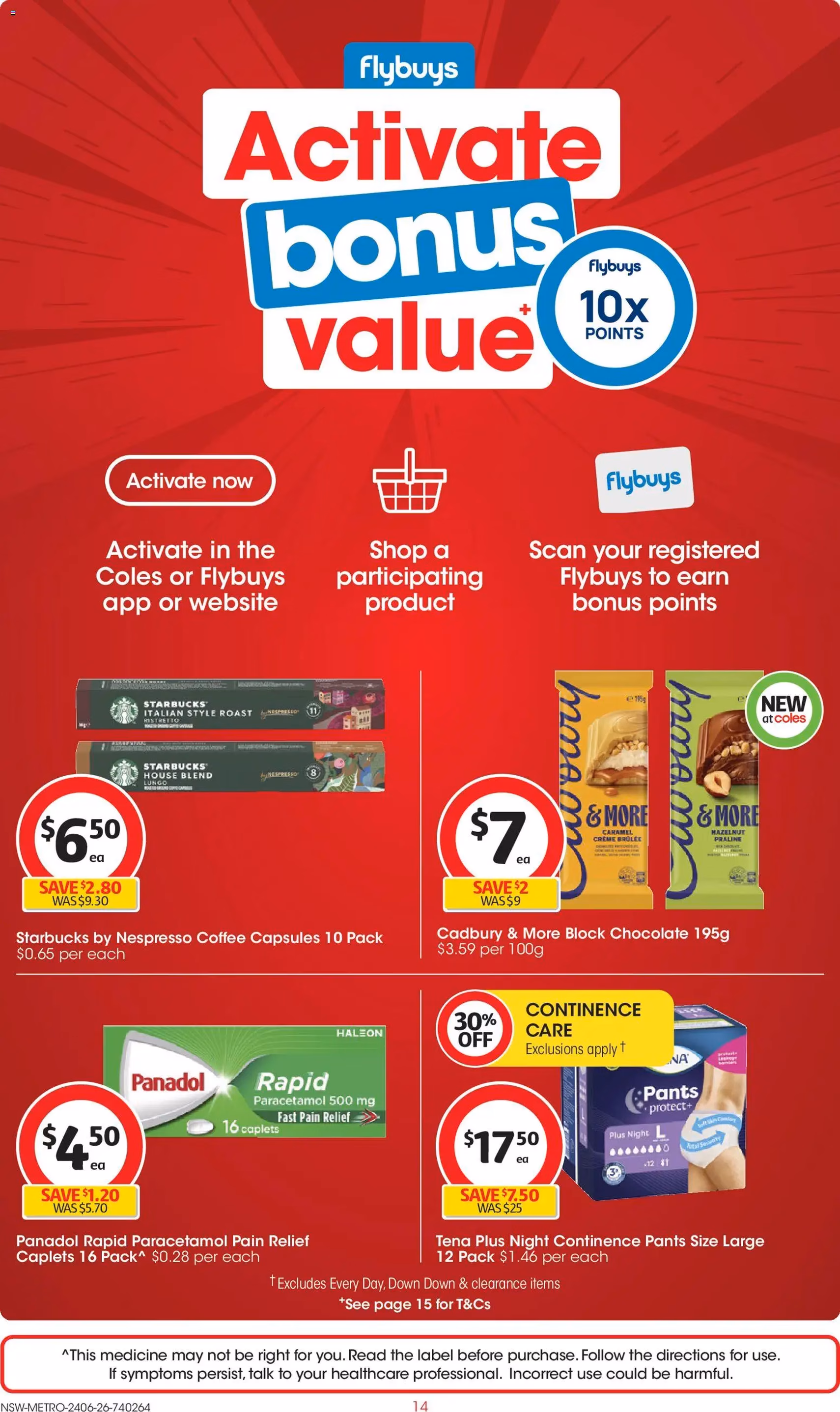 Coles catalogue - valid flyer from 24/06/2026, page 14 of 47