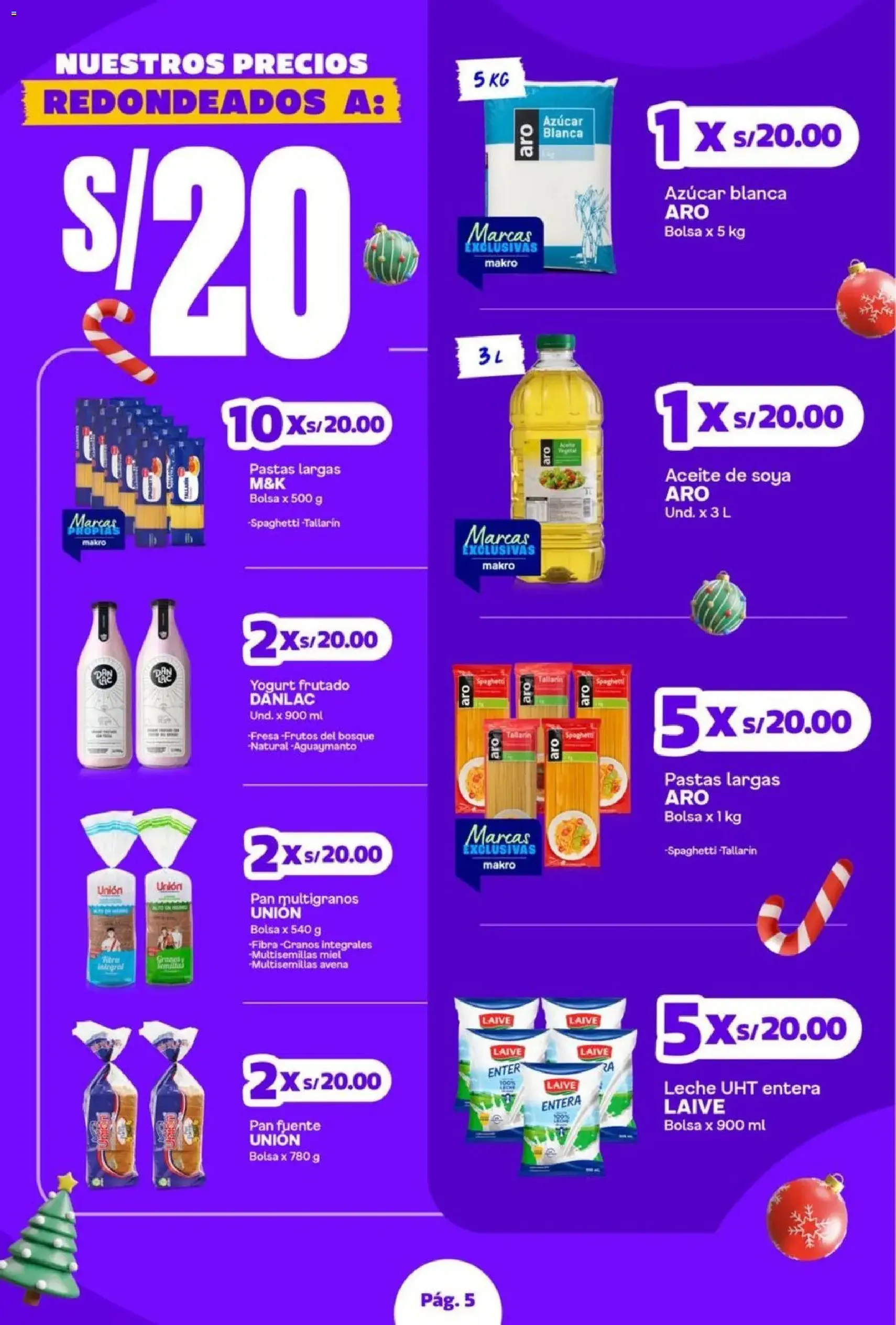 Makro - Catálago Precios Redondos vig#23 - folleto válido desde 06/11/2025 página 5 de 23