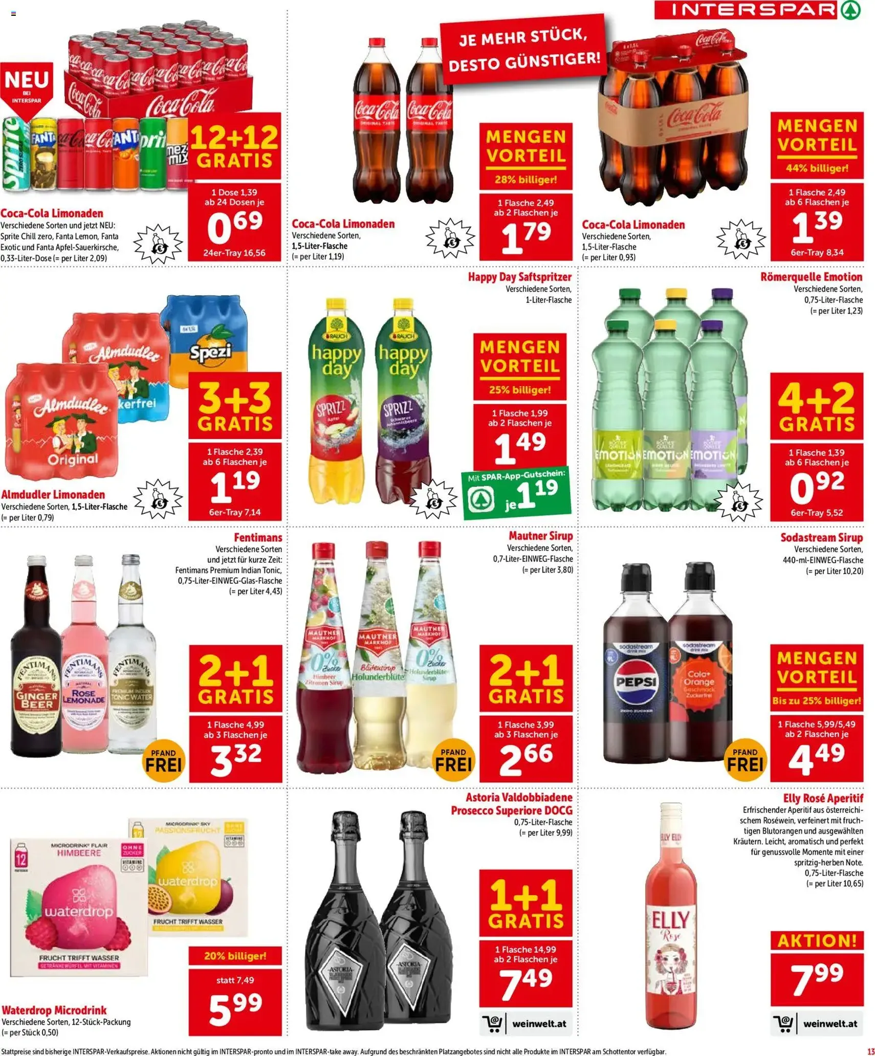 Interspar - Flugblatt - Gültiger Prospekt ab 13.08.2026, Seite 13 von insgesamt 20