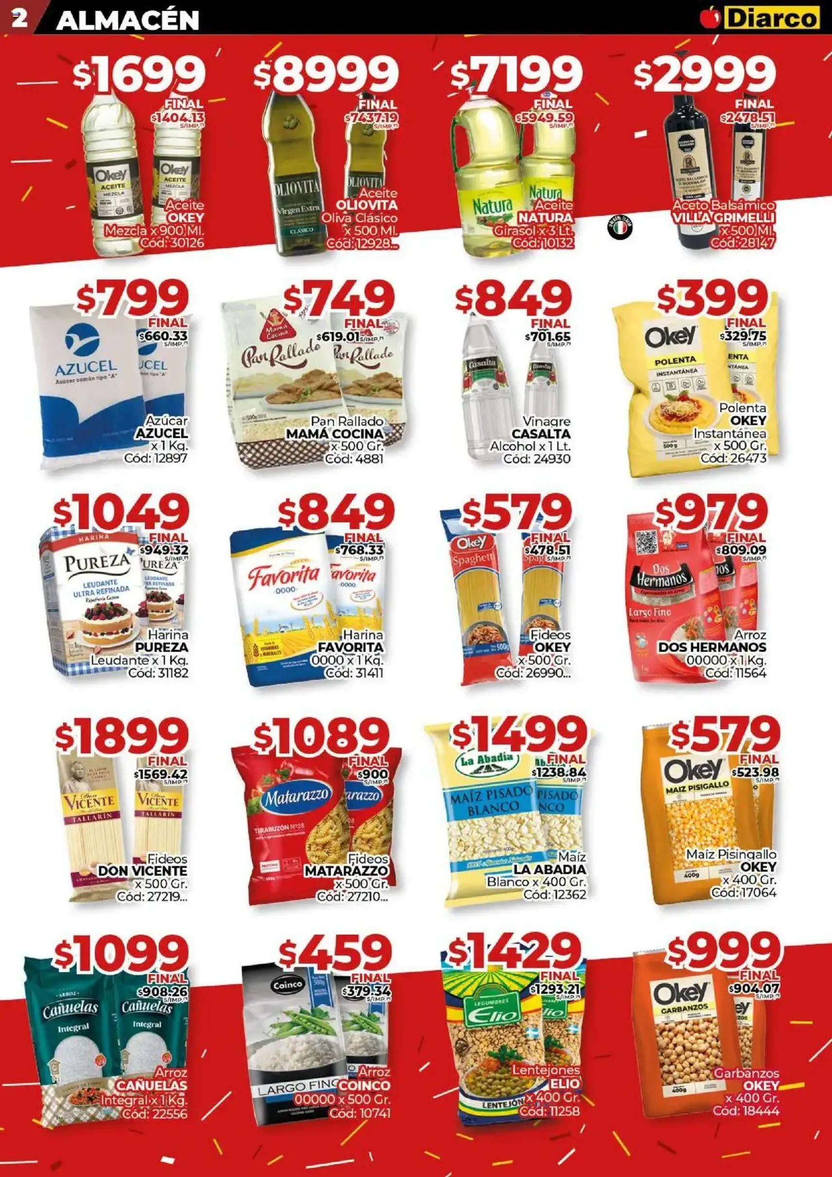 Diarco ofertas - folleto válido desde 18/08/2025 página 2 de 22 Diarco ofertas - folleto válido desde 18/08/2025 página 2 de 22