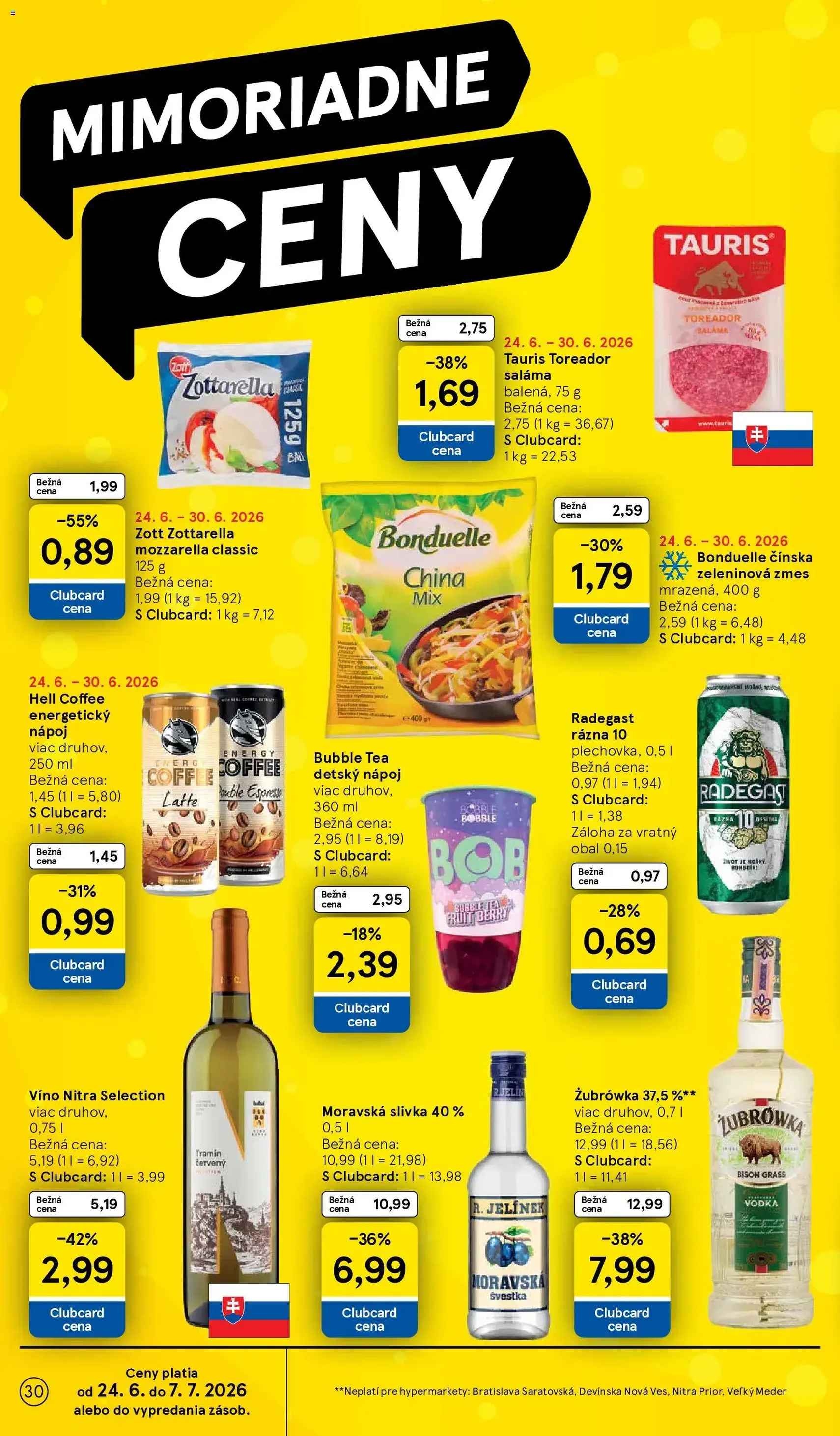 Tesco Hypermarket - leták - platný leták od 24.06.2026 strana 30 z 51
