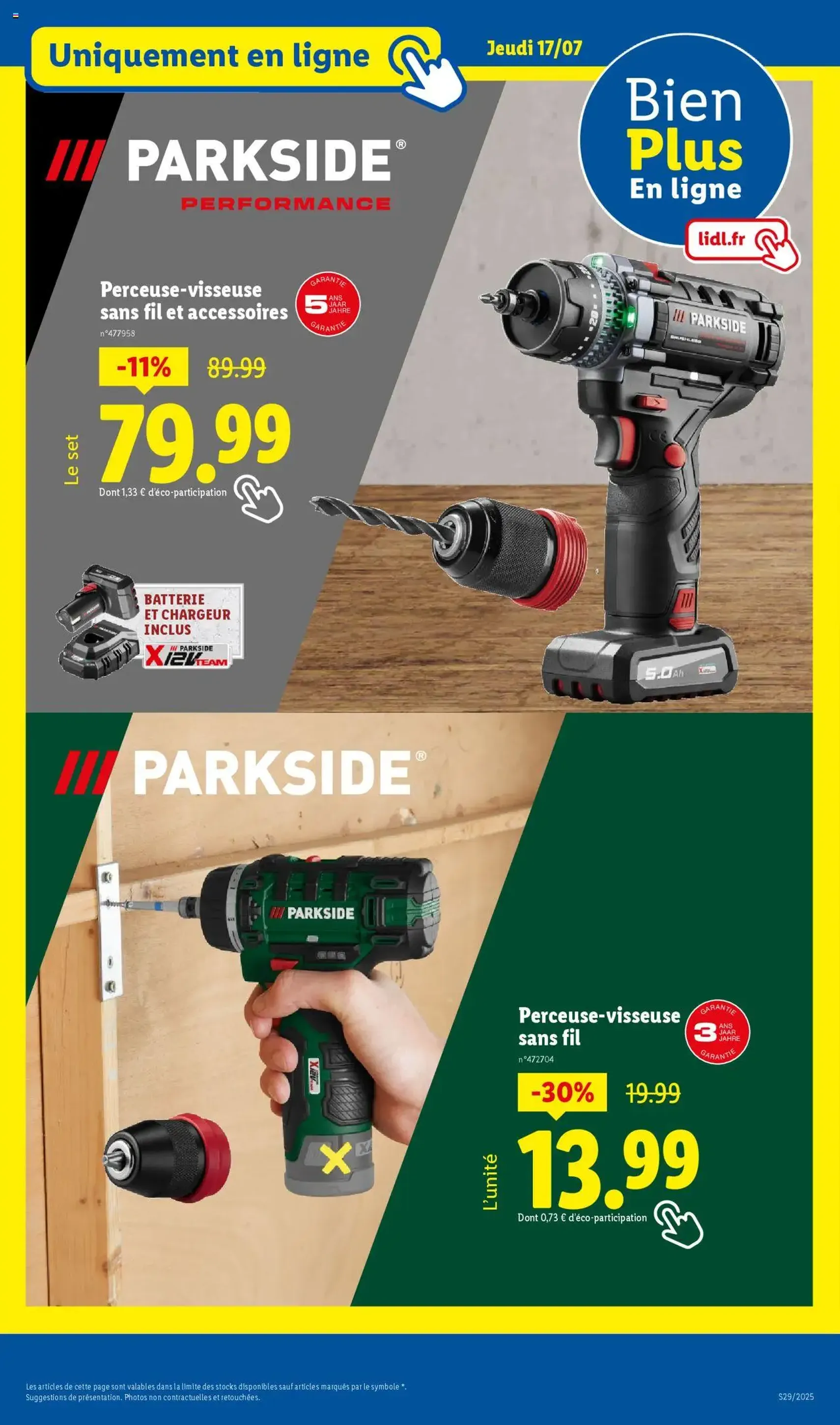 LIDL catalogue semaine 28 - brochure valable à partir du 17/07/2025, page 49 sur 82 LIDL catalogue semaine 28 - brochure valable à partir du 17/07/2025, page 49 sur 82