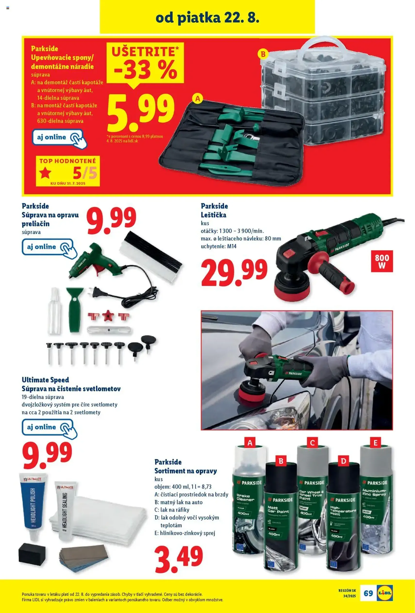 Lidl leták - platný leták od 18.08.2025 strana 93 z 97 Lidl leták - platný leták od 18.08.2025 strana 93 z 97