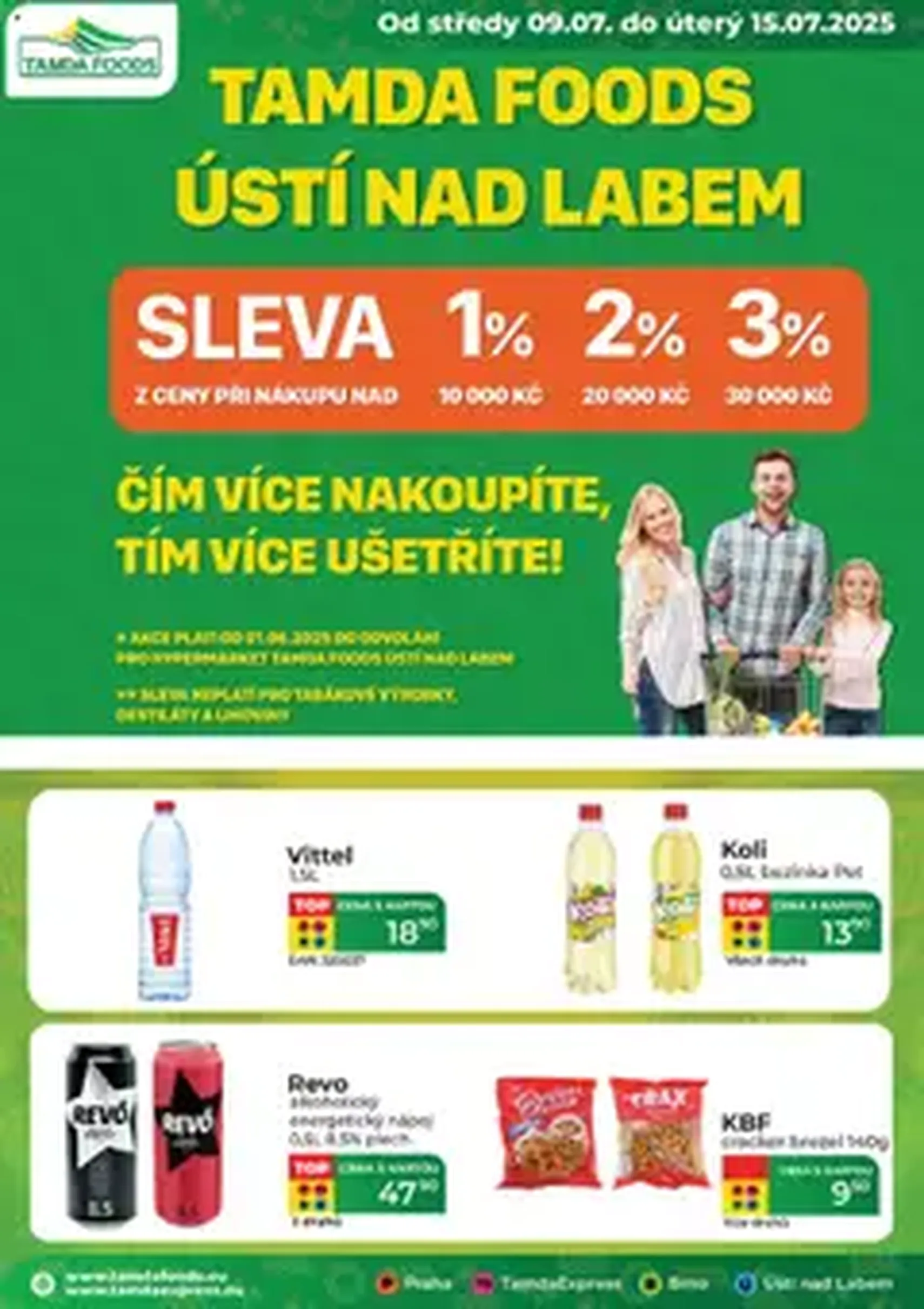 Tamda Foods leták - platný leták od 09.07.2025 strana 1 z 1