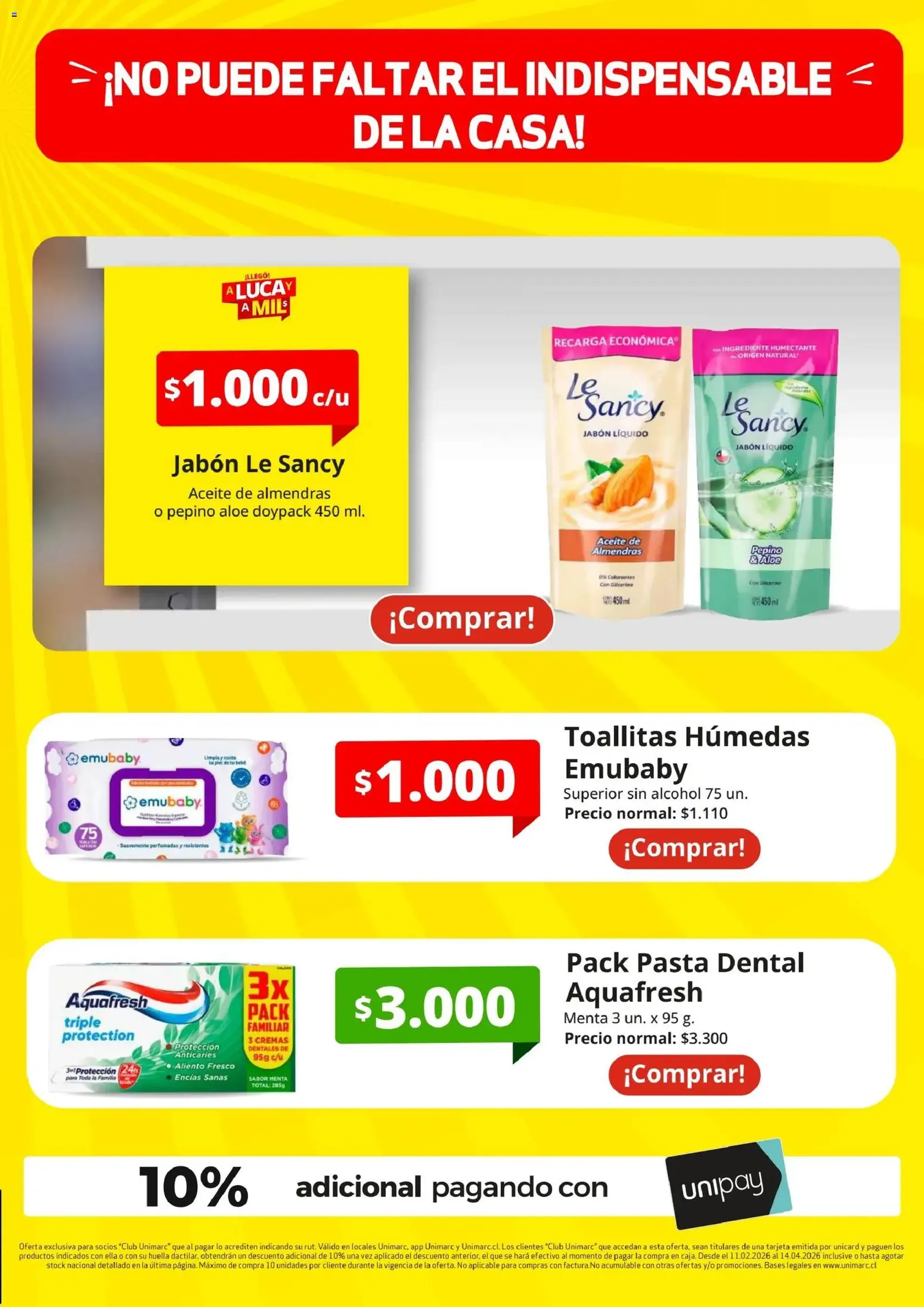 Unimarc Ofertas - folleto válido desde 11.02.2026 página 21 de 26
