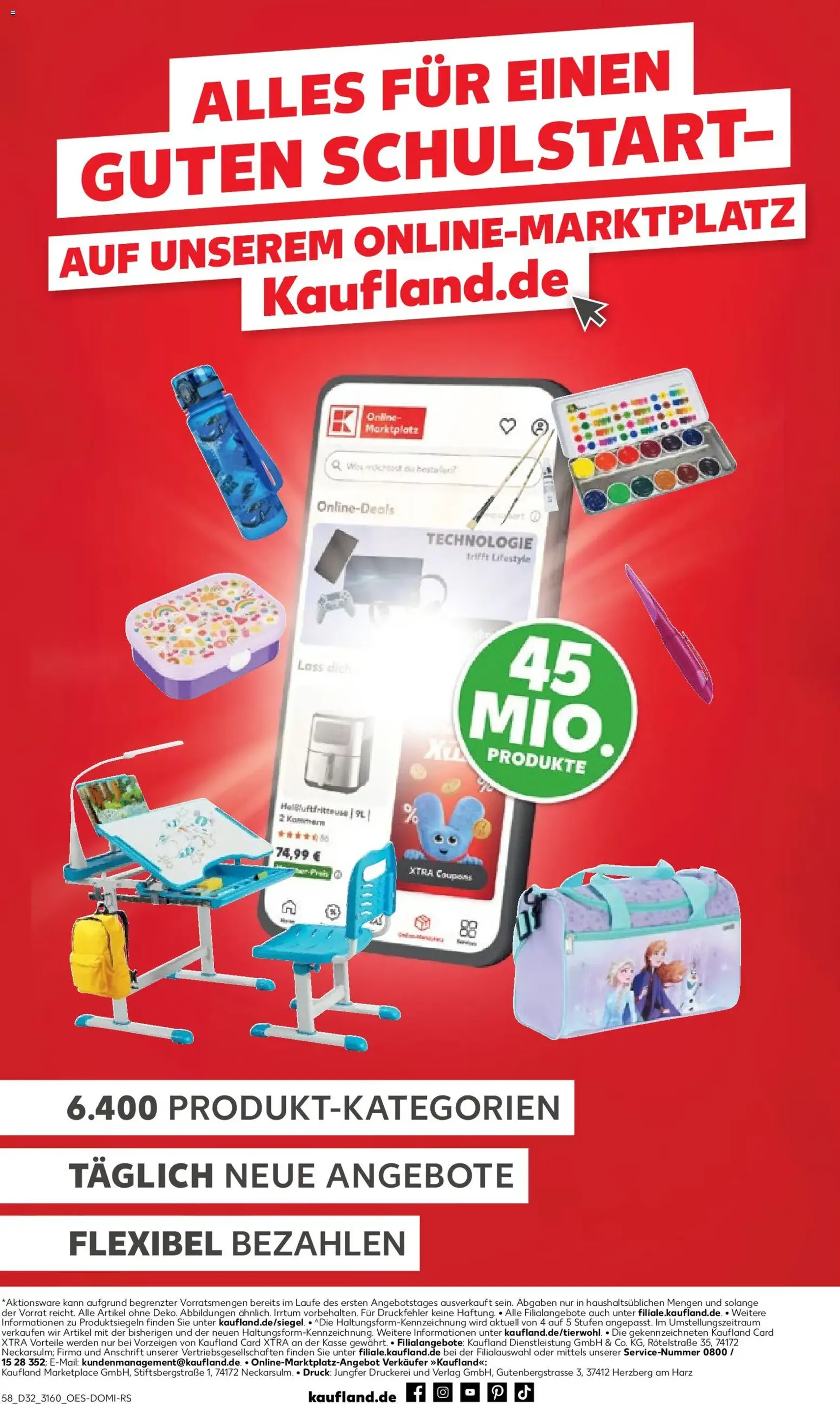 Kaufland Prospekt - Gültiger Prospekt ab 06.08.2026, Seite 58 von insgesamt 58