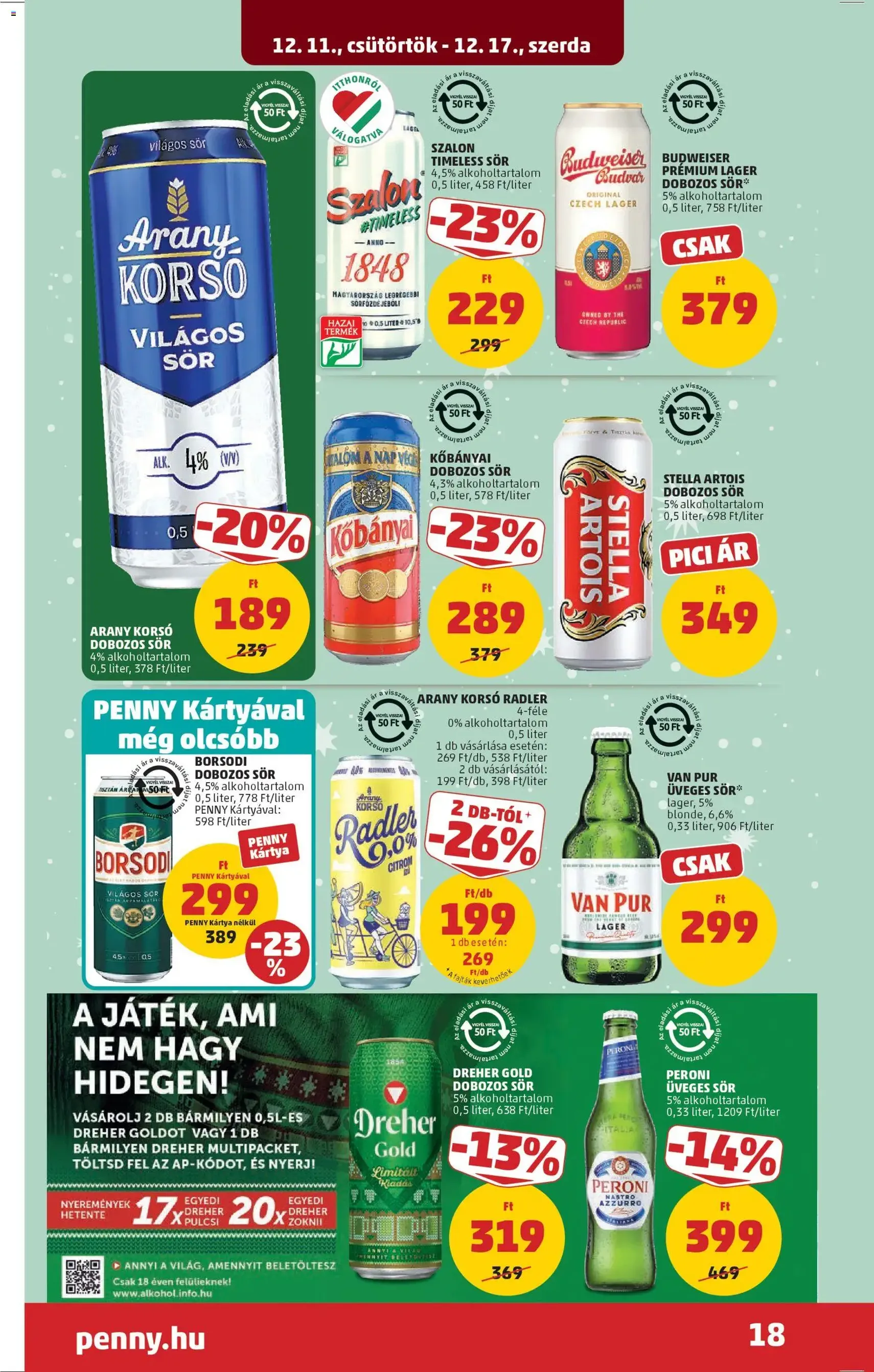 PENNY Akciós újság - 2025.12.11. érvényes szórólap 22 oldal 46 oldalból