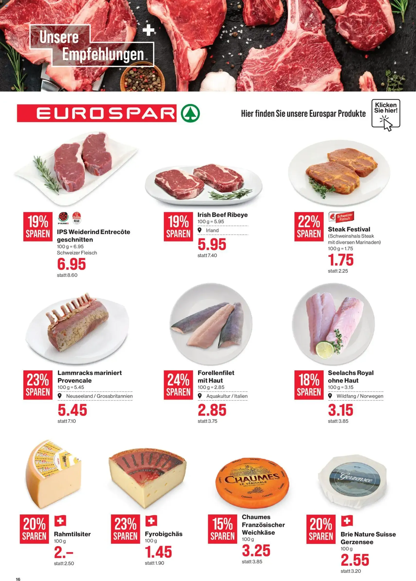 SPAR aktionen - Gültiger Prospekt ab 04.06.2026, Seite 16 von insgesamt 18