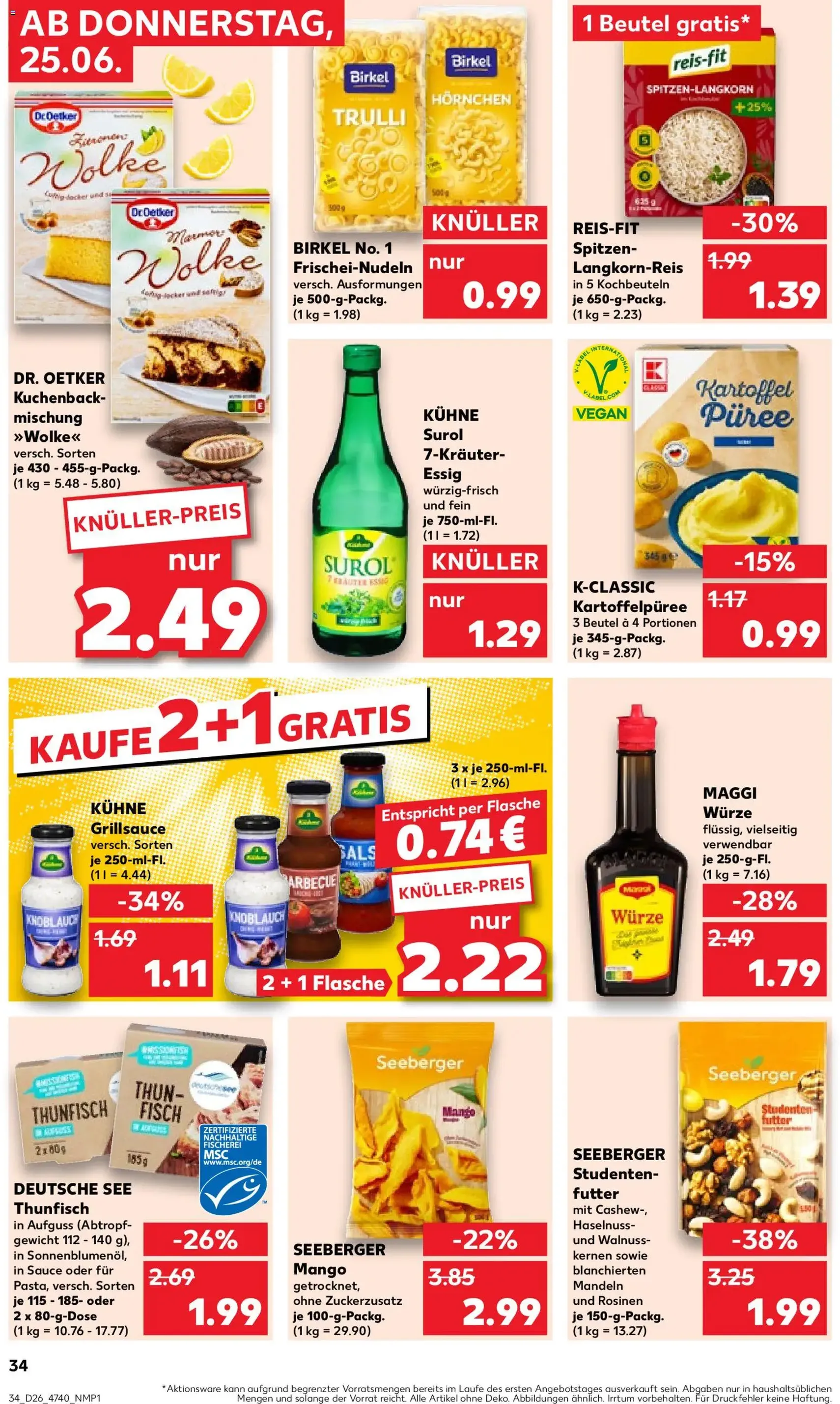 Kaufland DE - DE Folder - geldige folder vanaf 25-06-2026 pagina 34 van 58
