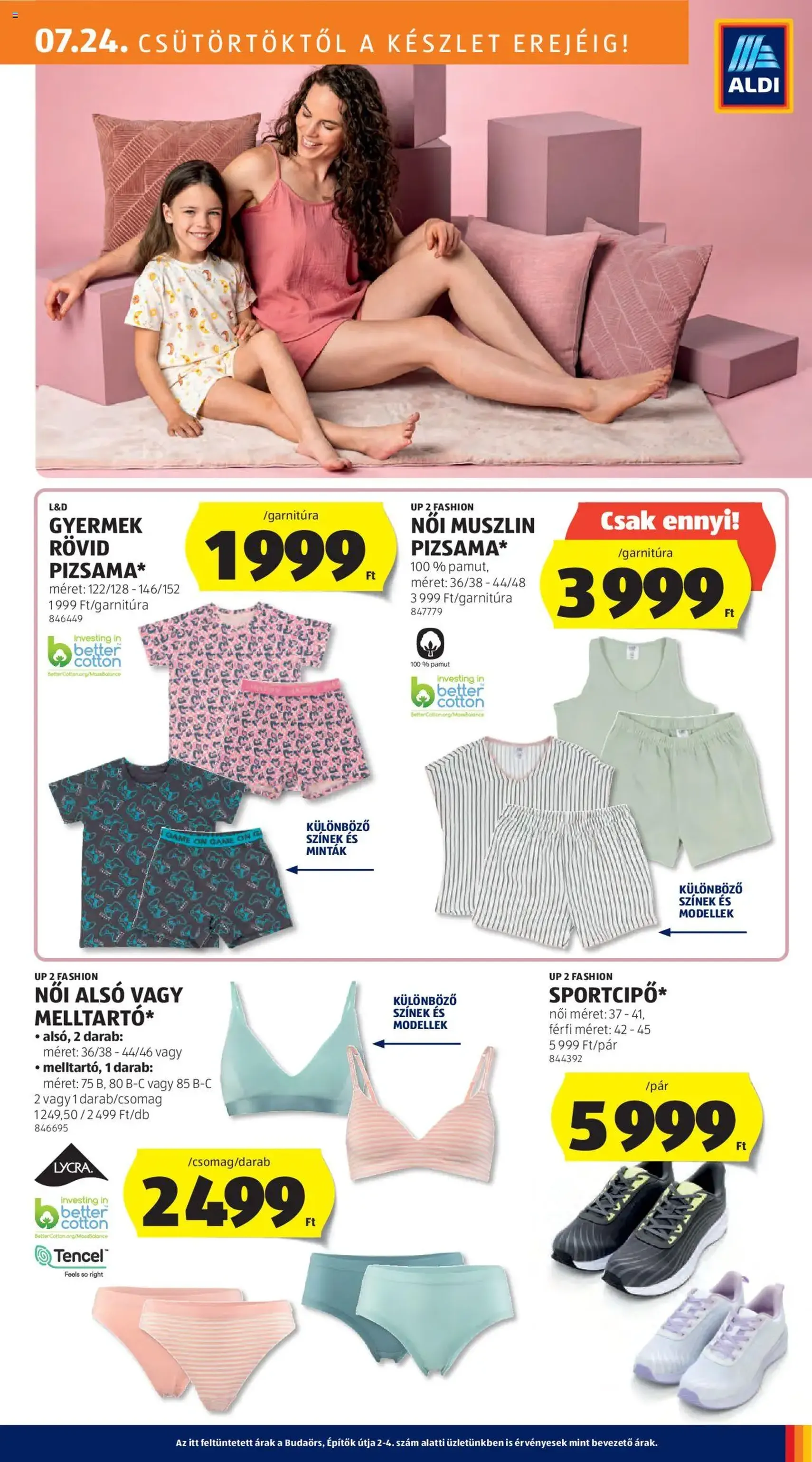 Aldi Akciós újság - 2025.07.24. érvényes szórólap 21 oldal 50 oldalból Aldi Akciós újság - 2025.07.24. érvényes szórólap 21 oldal 50 oldalból